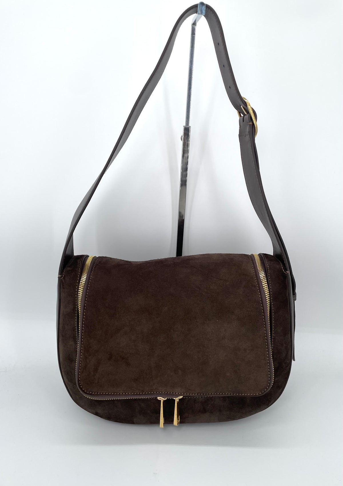 Preloved Anya Hindmarch Soft Vere Shoulder Bag, Medium