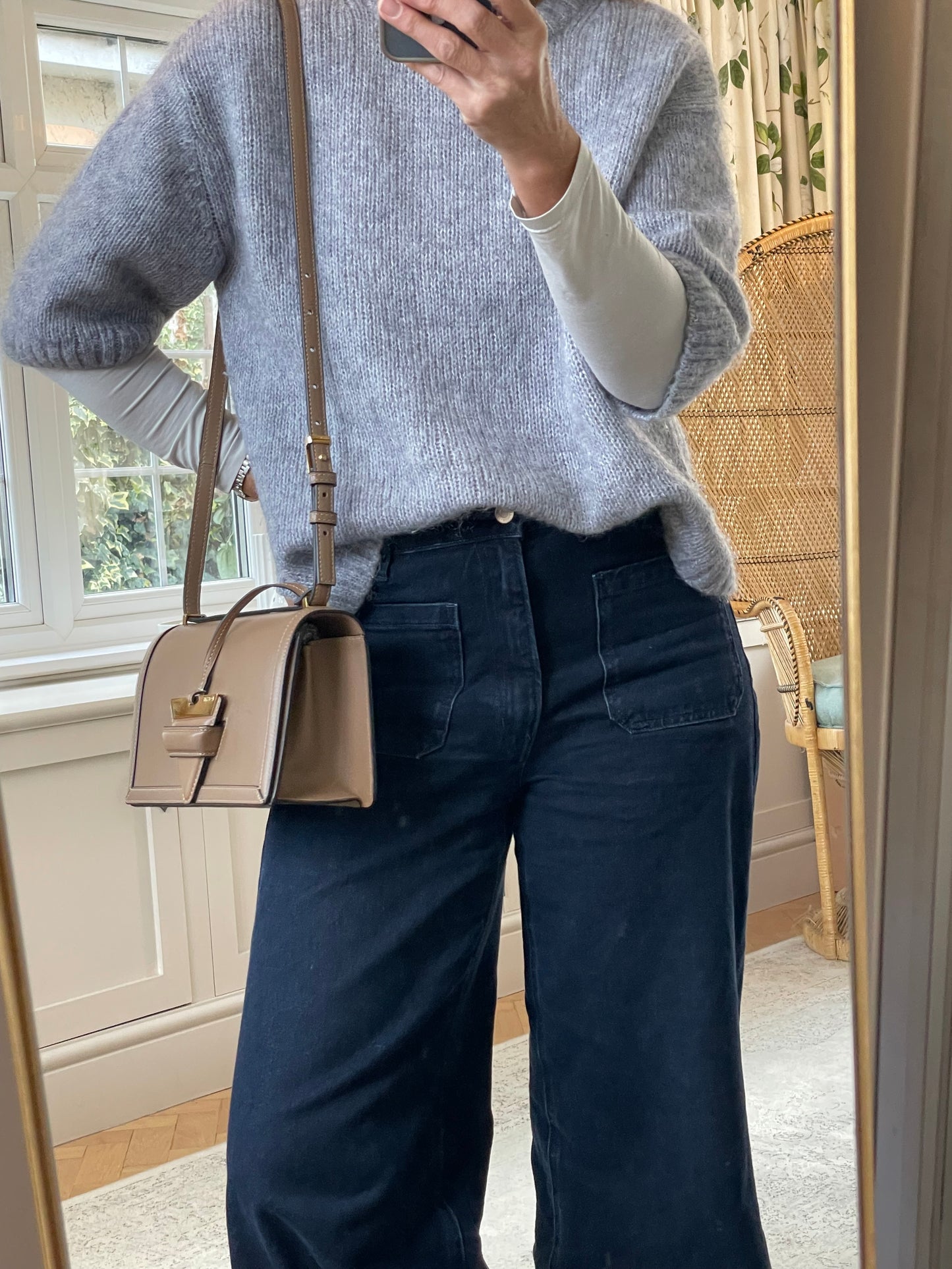 Preloved Loewe Barcelona Crossbody Bag, Medium