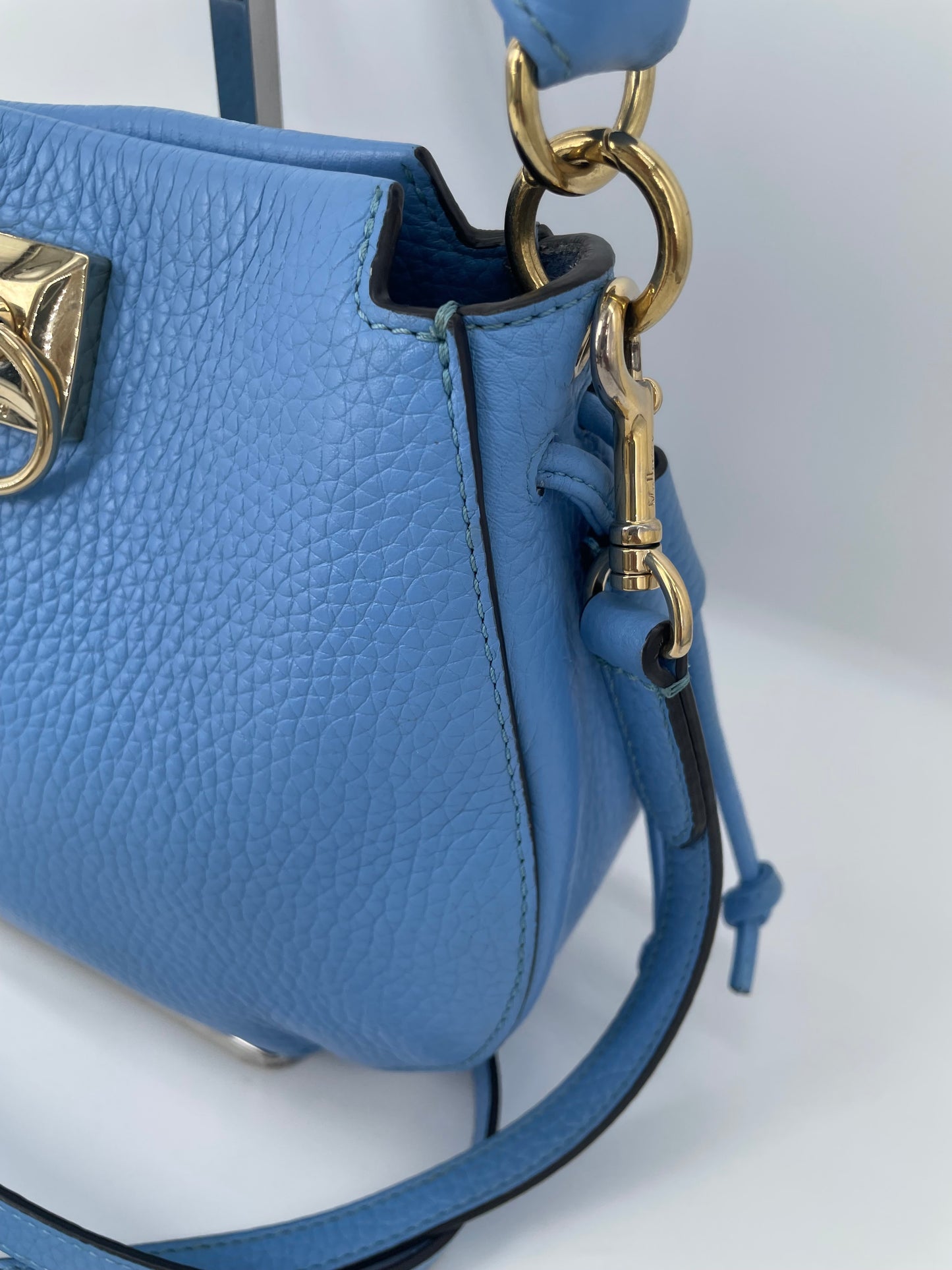 Preloved Mulberry Iris Hobo Bag, Mini