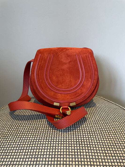 Preloved Chloe Marcie Crossbody Bag, Small