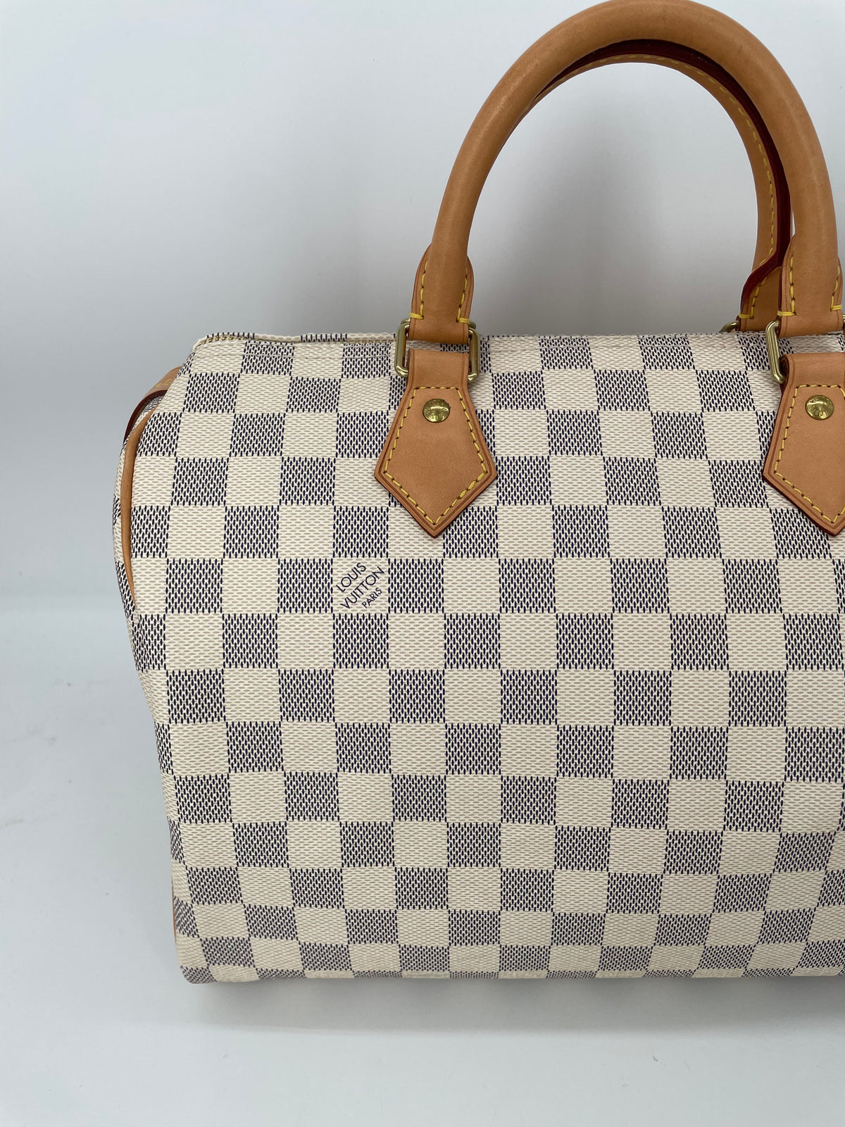 Preloved Louis Vuitton Damier Azur Speedy 30 Boston Bag