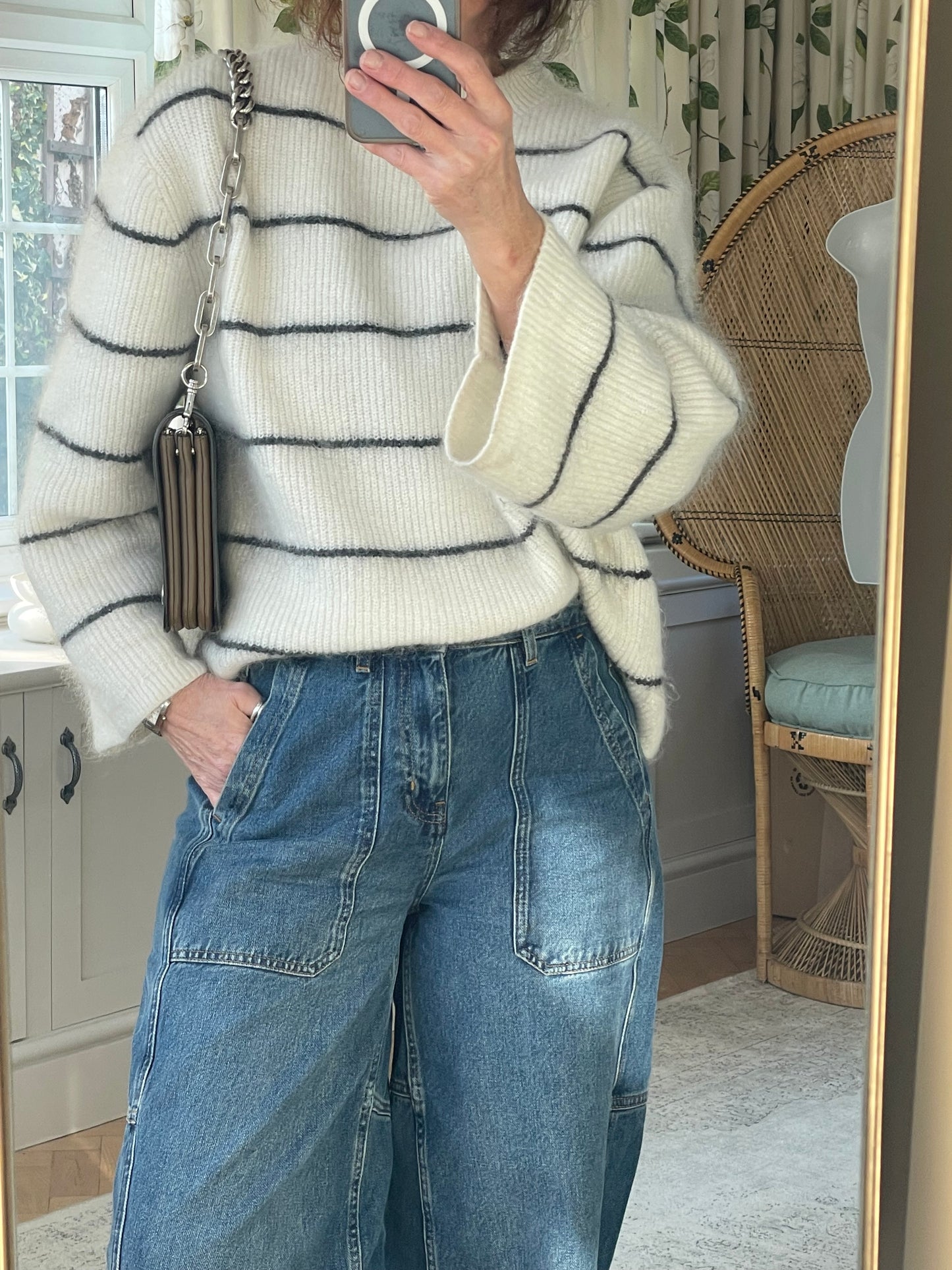 Preloved Mulberry Clifton Shoulder Bag/Clutch