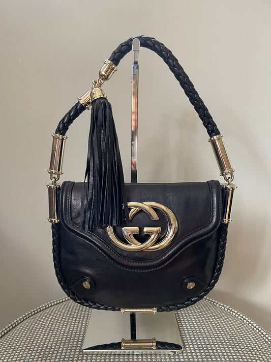 Preloved Gucci Britt Shoulder Bag, Small