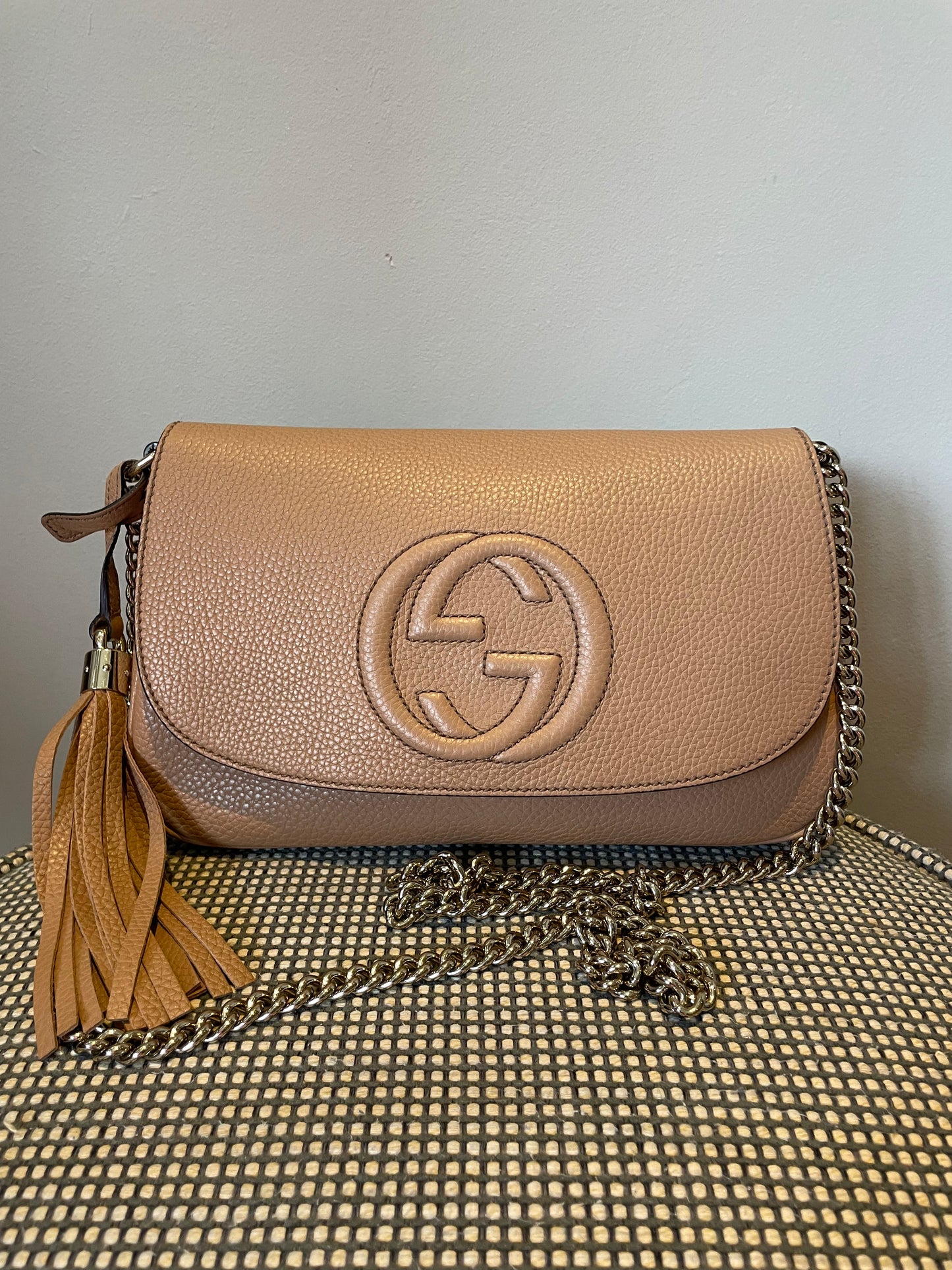 Preloved Gucci Long Soho Chain Shoulder Bag
