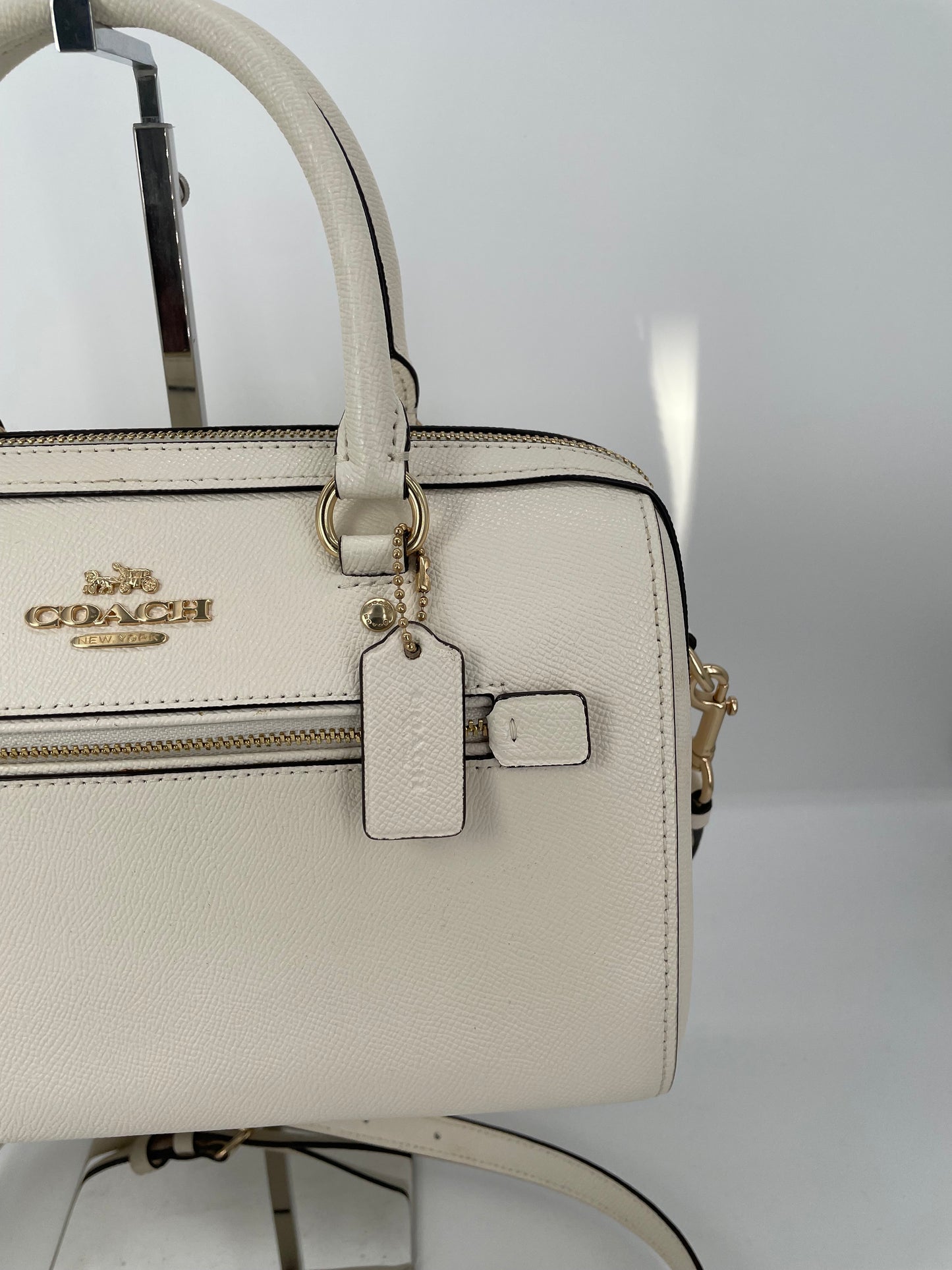 Preloved Coach Rowan Two Way Bowling Bag