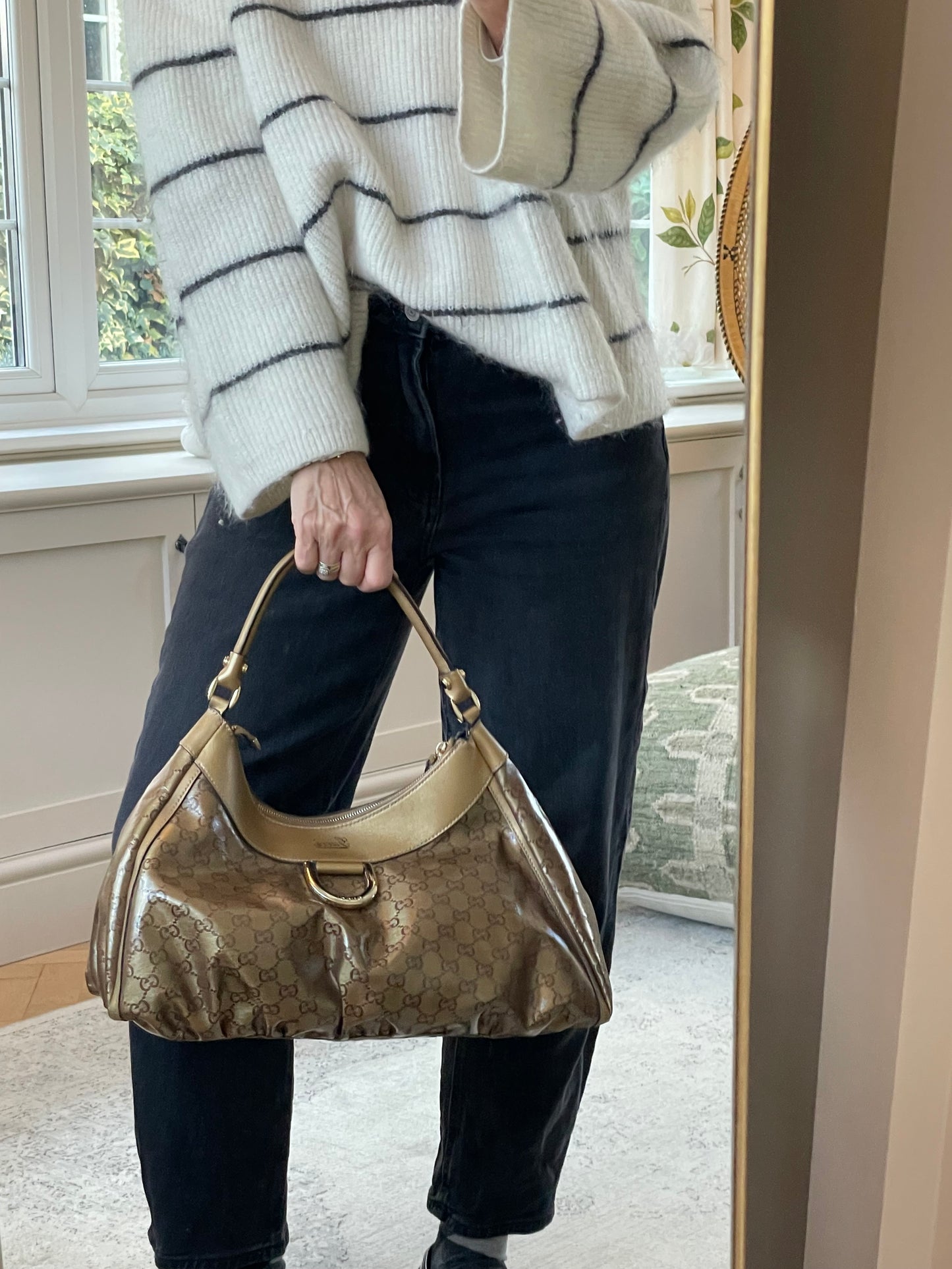 Preloved Gucci D-Ring Shoulder Bag