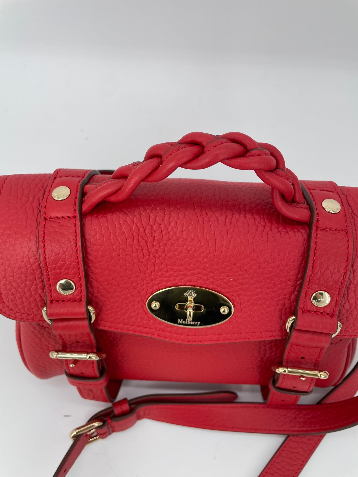 Preloved Mulberry Alexa Satchel Bag, Mini