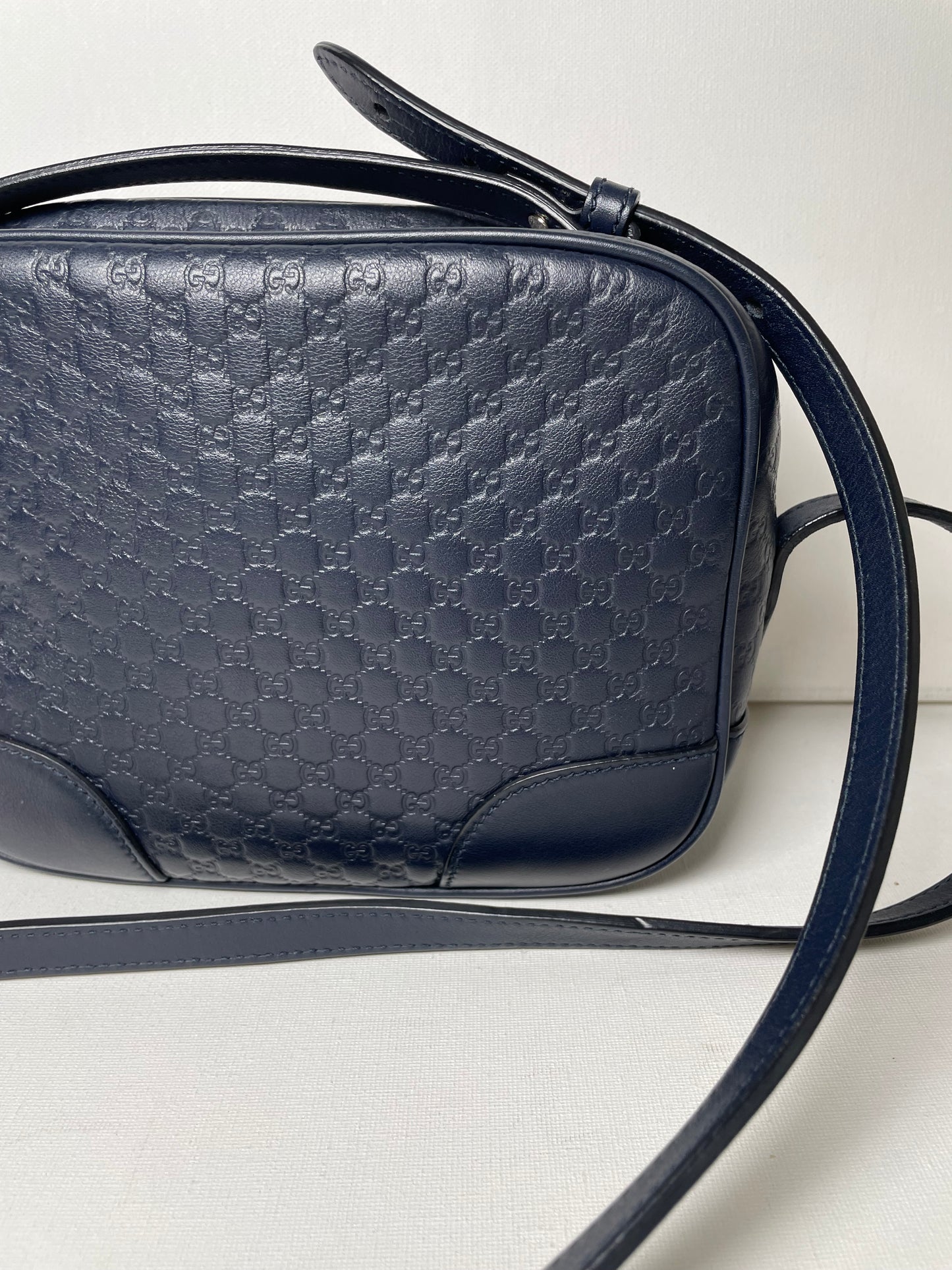 Preloved Gucci GG Guccissima Leather Bree Crossbody