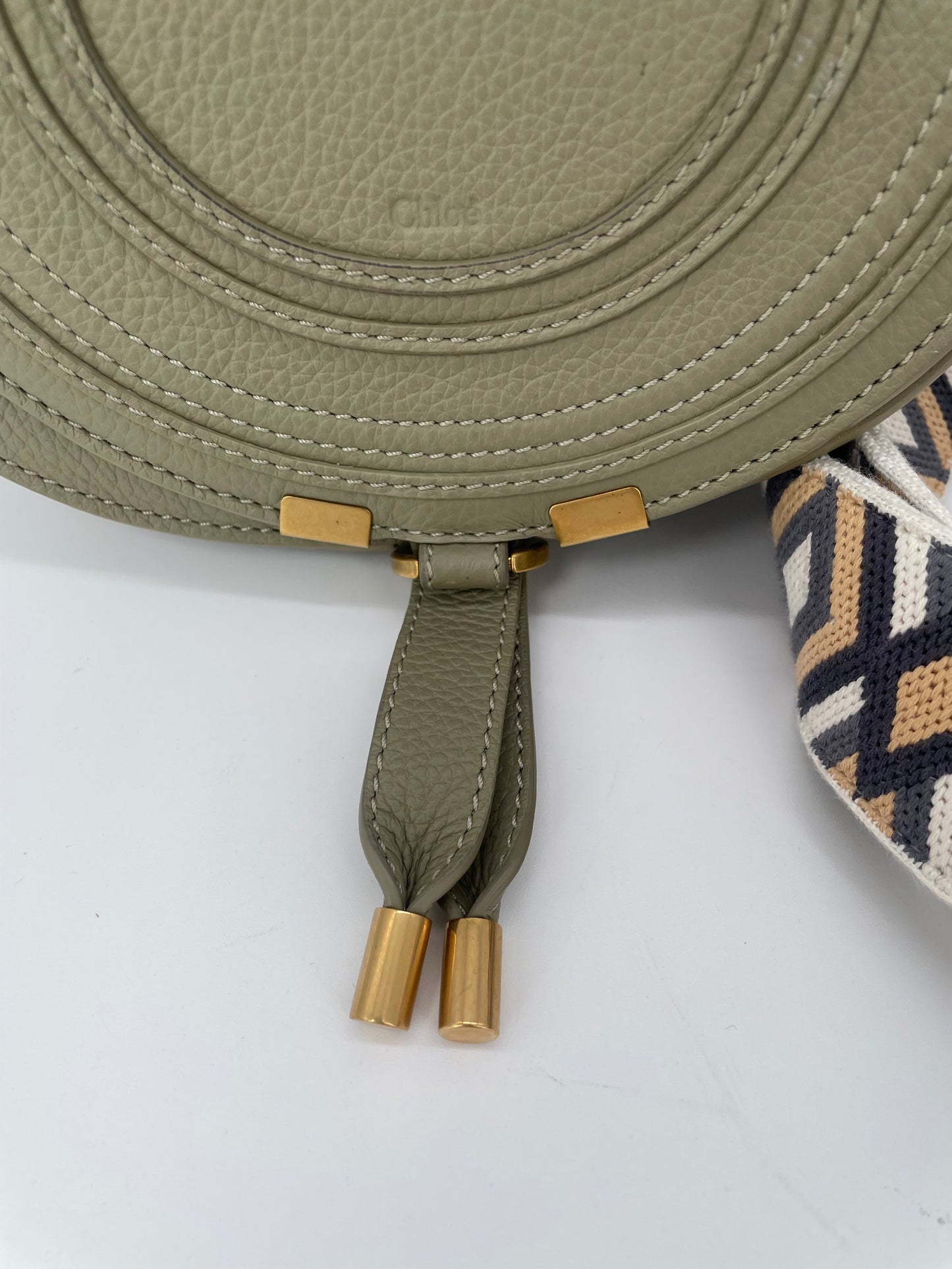 Preloved Chloe Marcie Saddle Crossbody Bag, Small