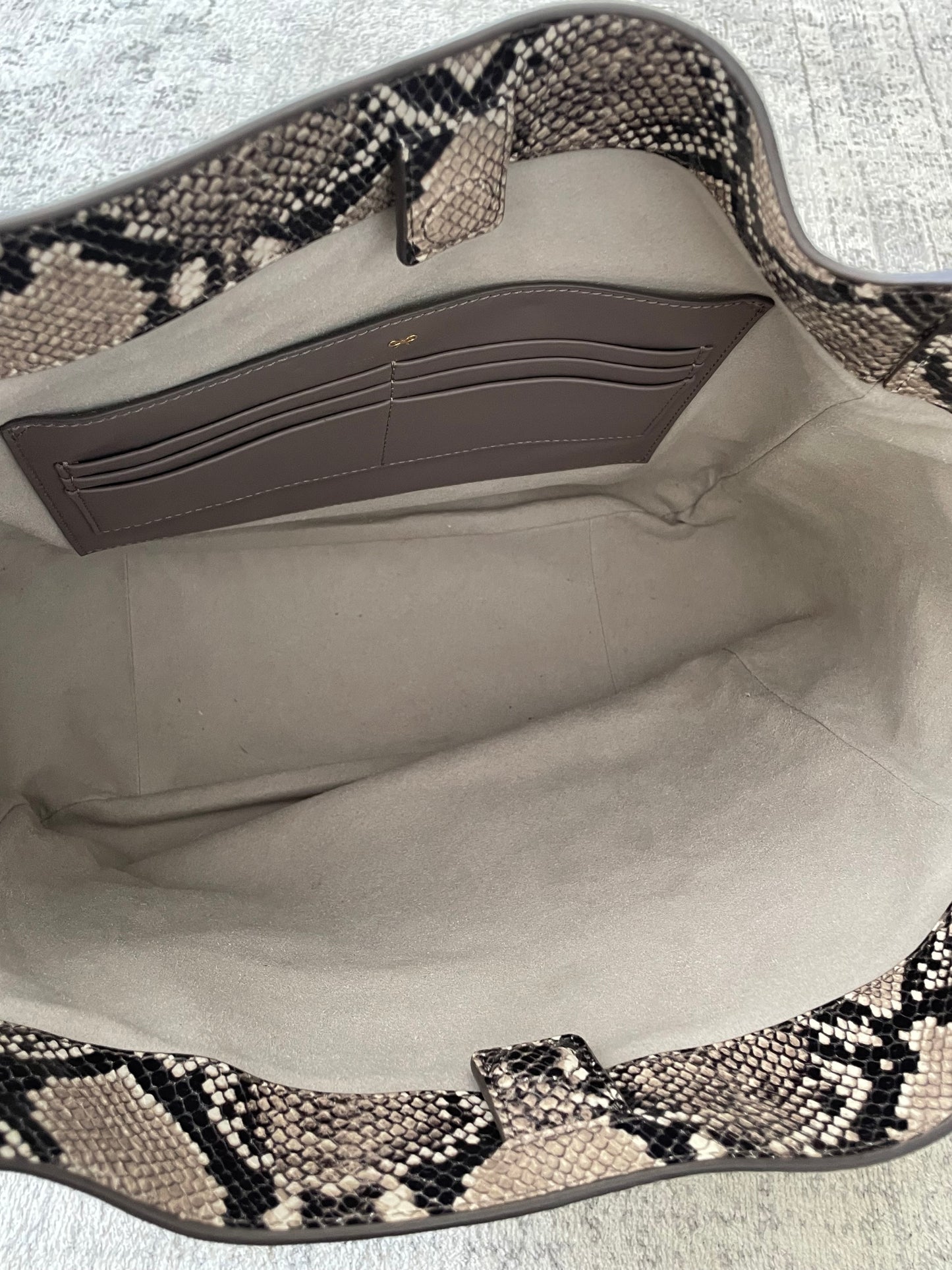 Preloved Anya Hindmarch Soft Vere Tote Bag