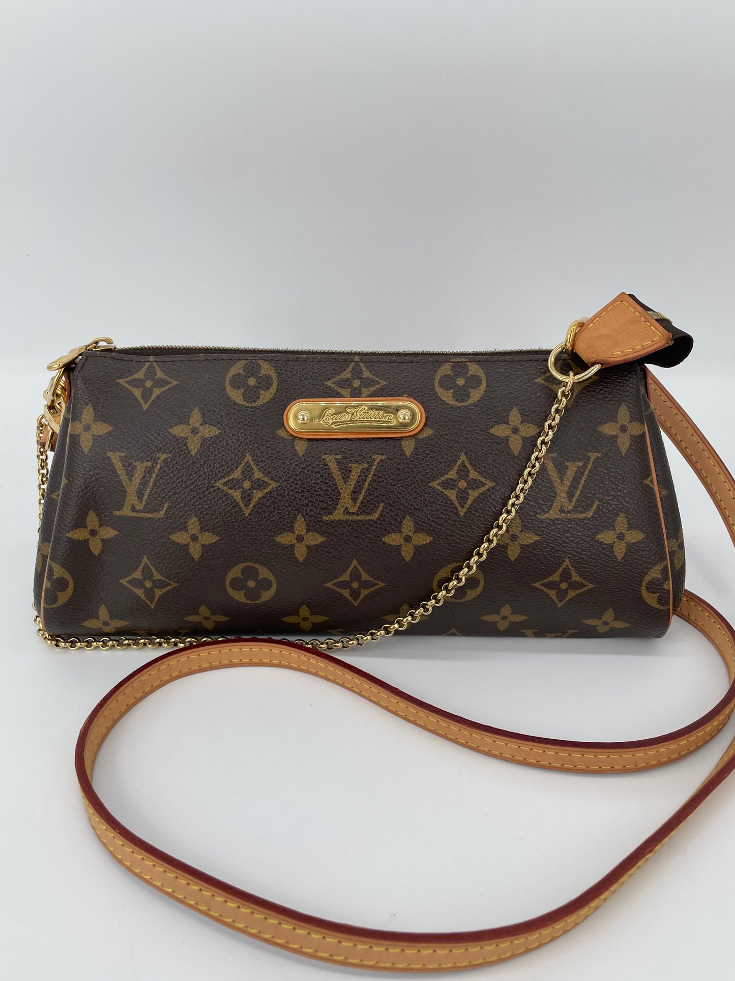 Preloved Louis Vuitton Monogram Canvas Eva Clutch/Crossbody Bag