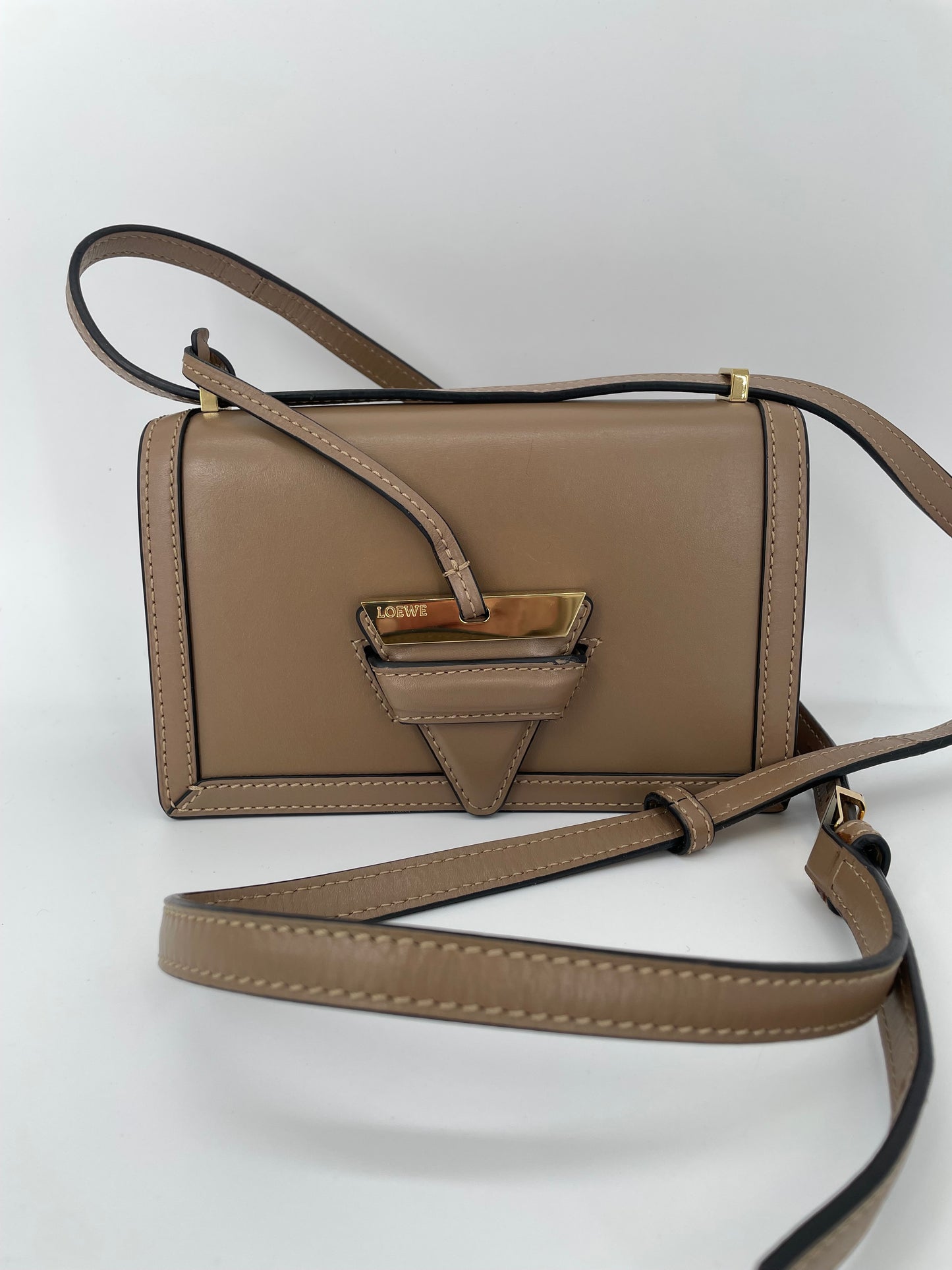 Preloved Loewe Barcelona Crossbody Bag, Small