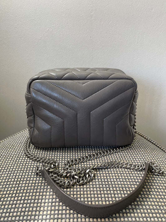 Preloved Saint Laurent Loulou Bowling Bag, Small