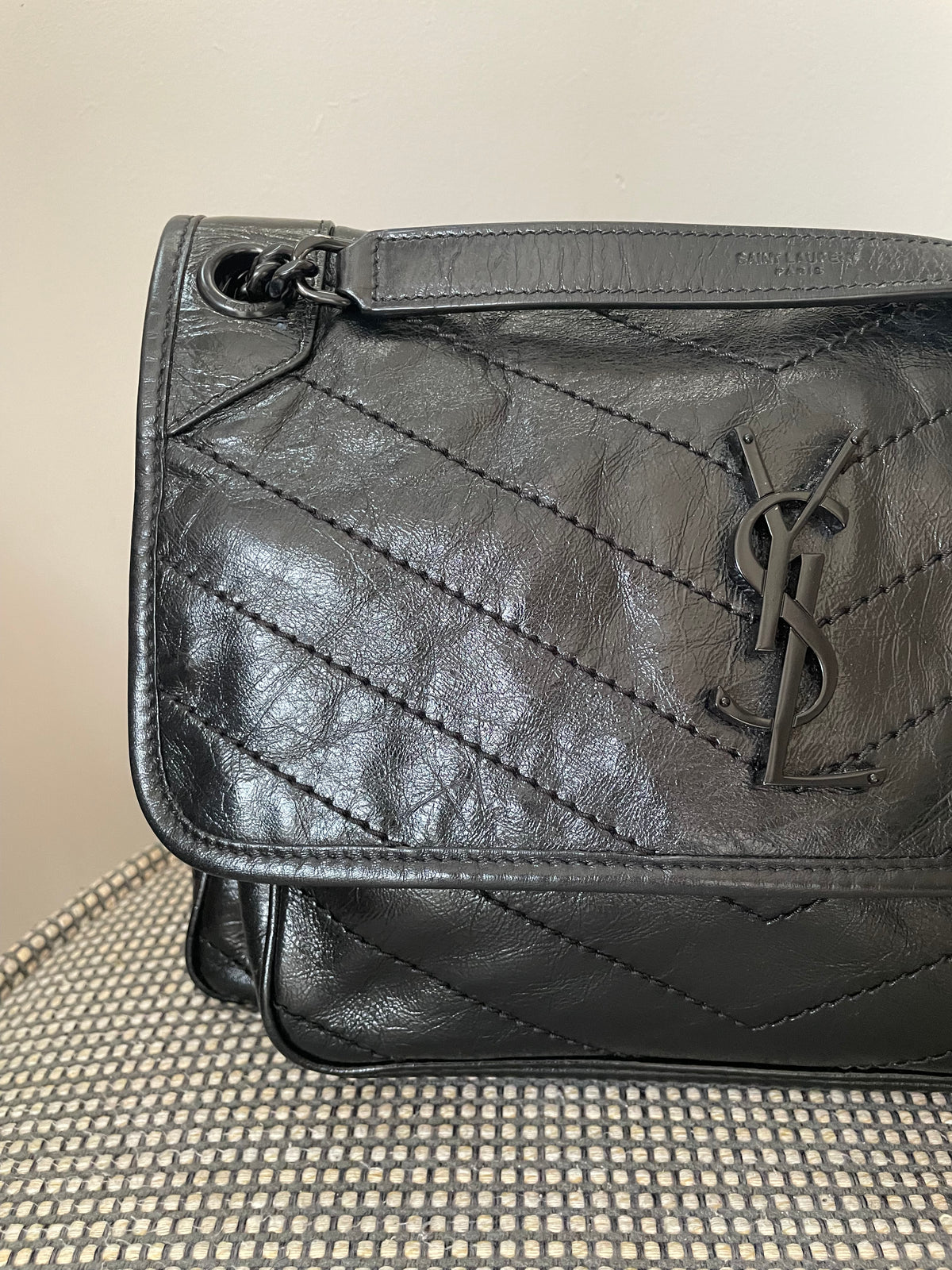 Preloved Saint Laurent Niki Shoulder Bag, Medium