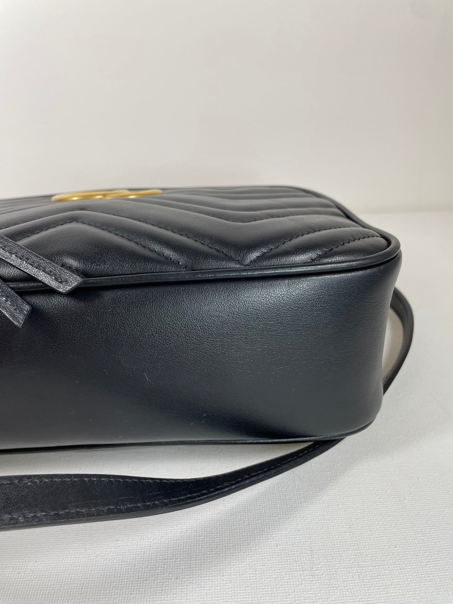 Preloved Gucci Marmont Shoulder Bag, Small