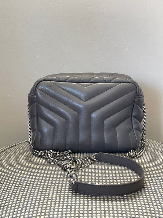 Preloved Saint Laurent Loulou Bowling Bag, Small