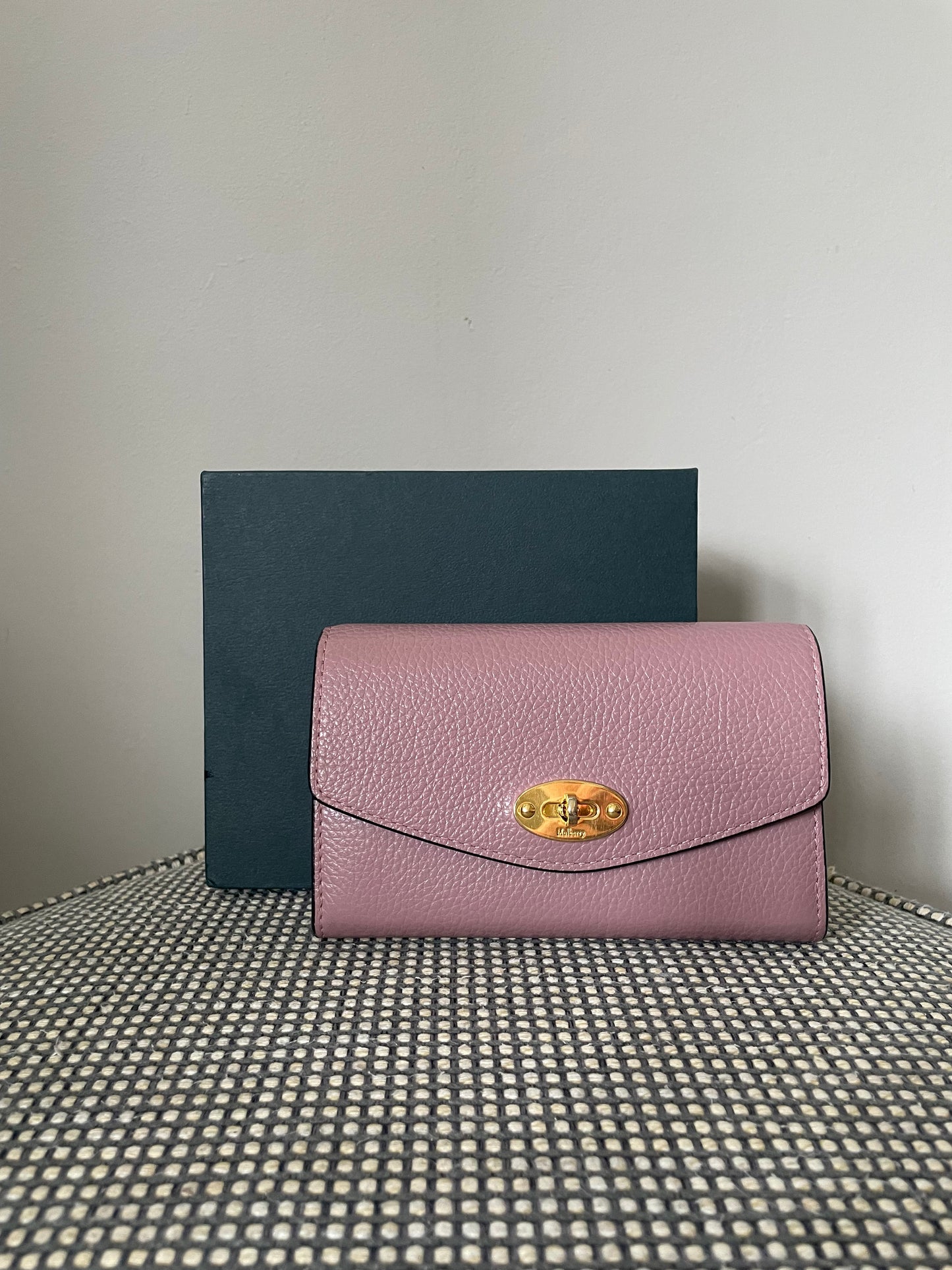 Preloved Mulberry Darley Folded Multi Wallet