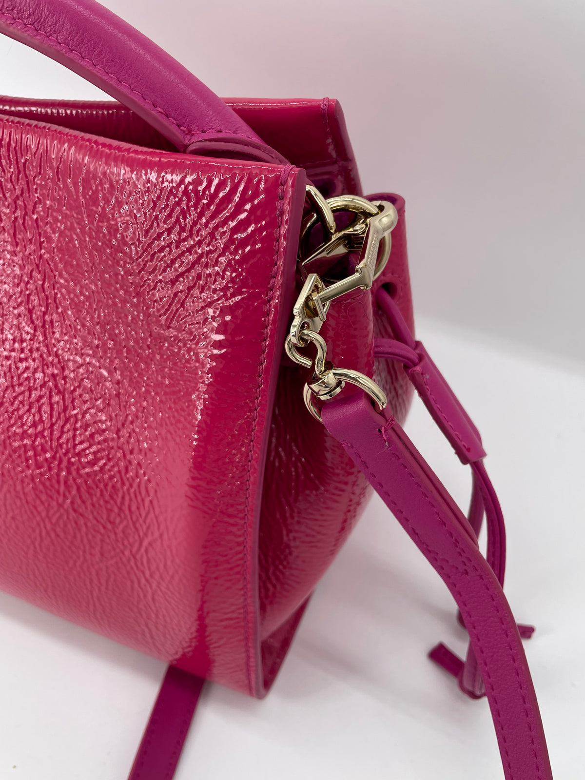 Preloved Mulberry Iris Top Handle, Shoulder Bag, Small