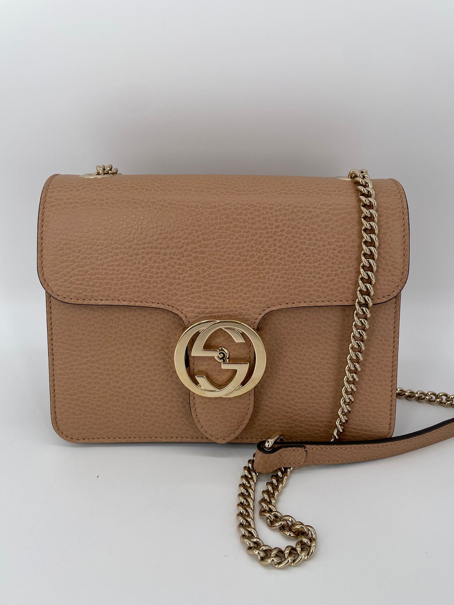 Preloved Gucci Interlocking Shoulder Bag