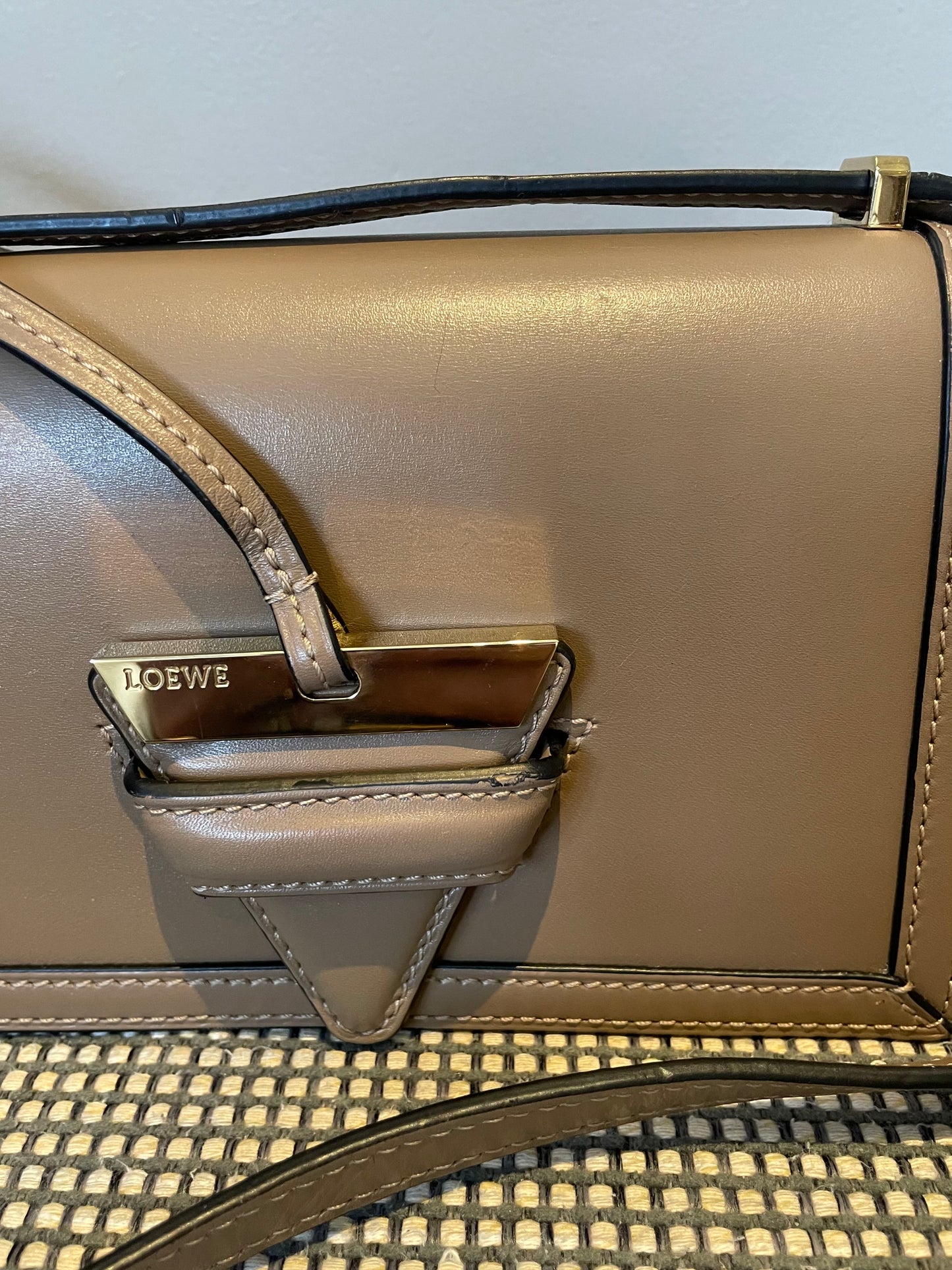 Preloved Loewe Barcelona Crossbody Bag, Small