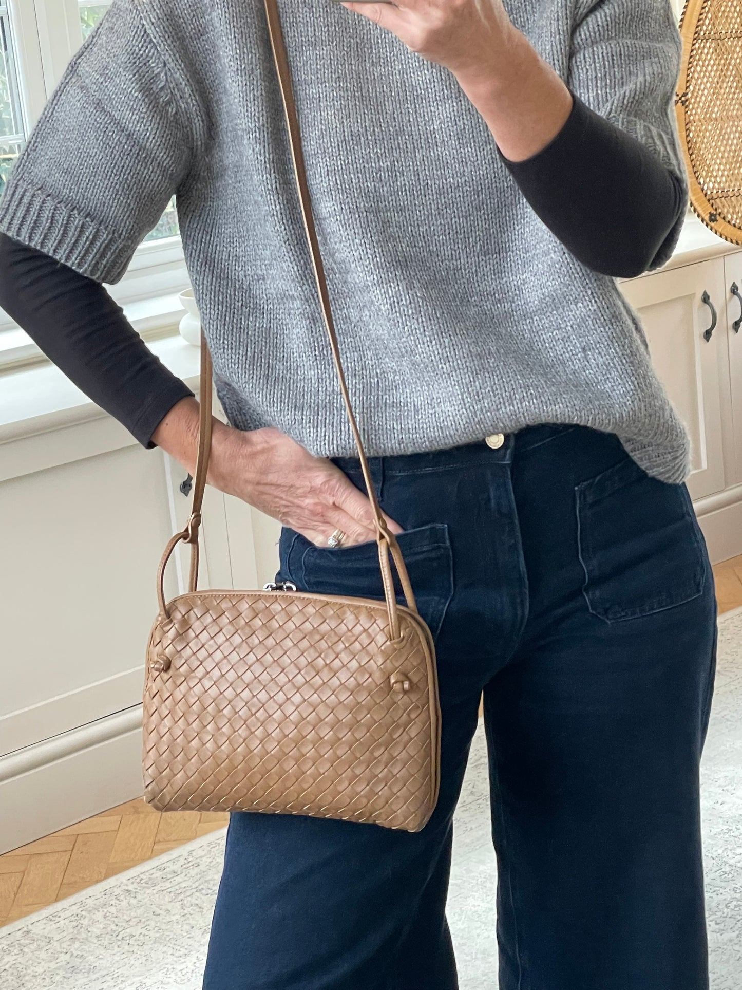 Preloved Bottega Veneta Nodini Crossbody Bag