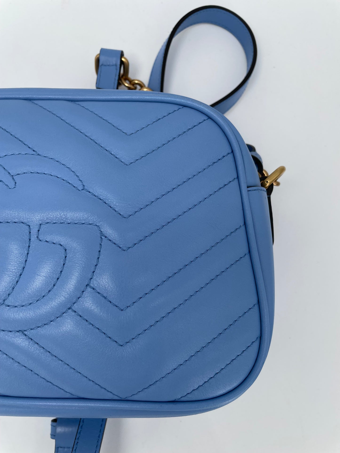 Preloved Gucci Marmont Shoulder Bag, Small
