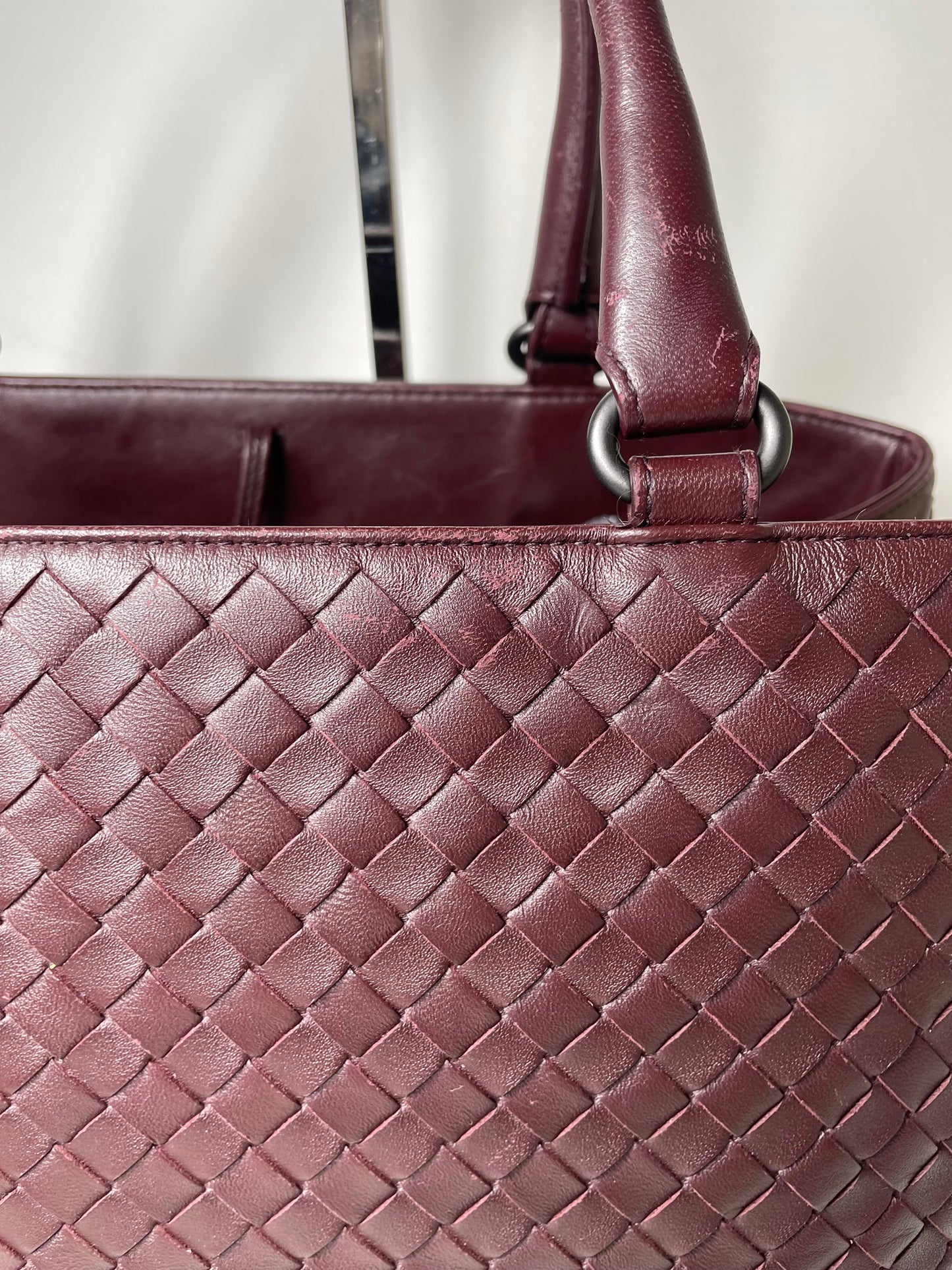 Preloved Bottega Veneta Milano Tote Bag, Medium