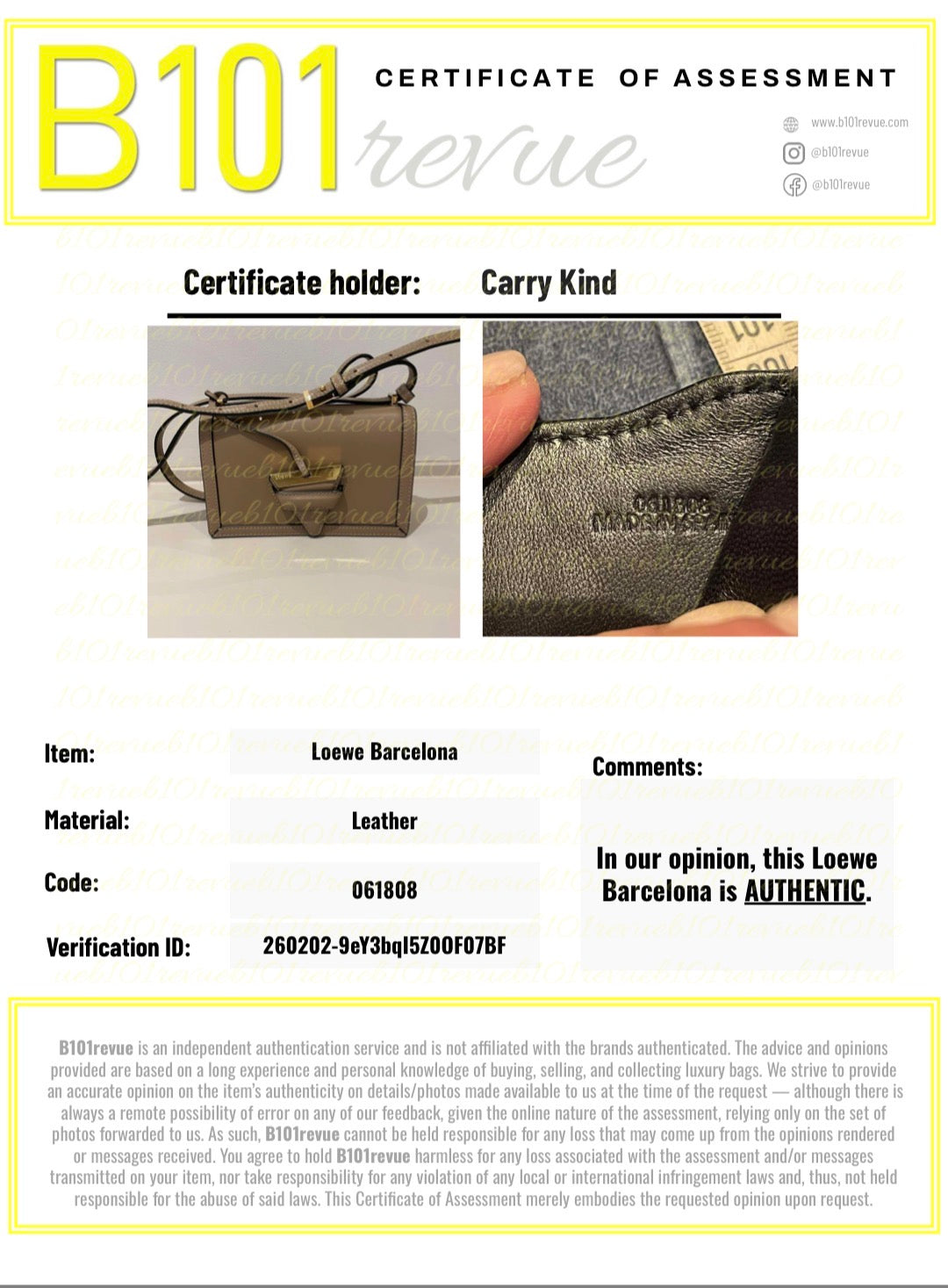 Preloved Loewe Barcelona Crossbody Bag, Small