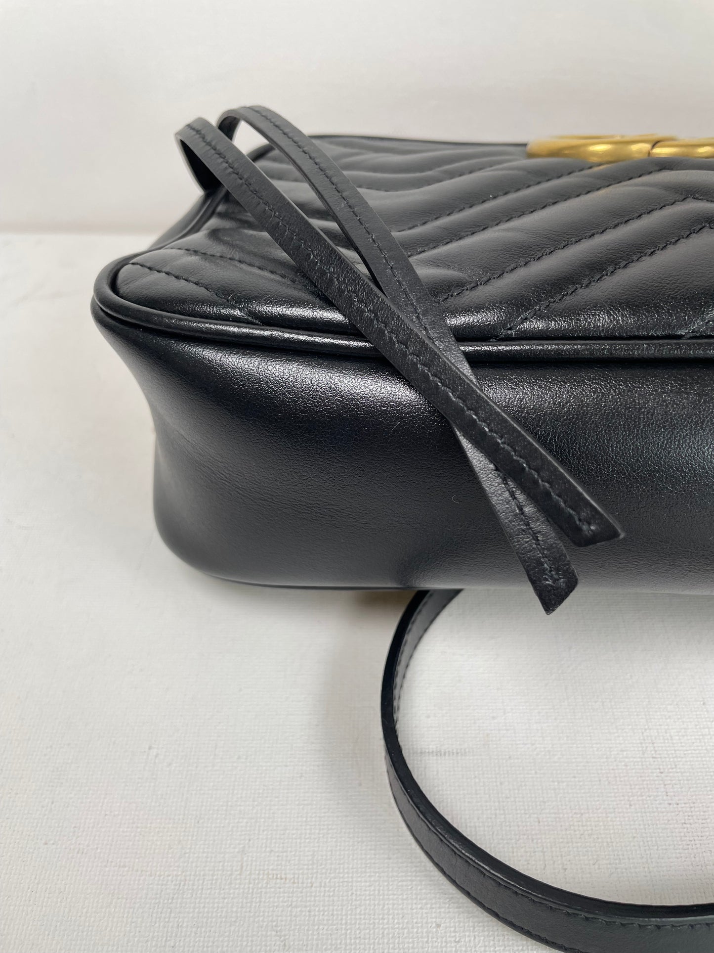 Preloved Gucci Marmont Shoulder Bag, Small