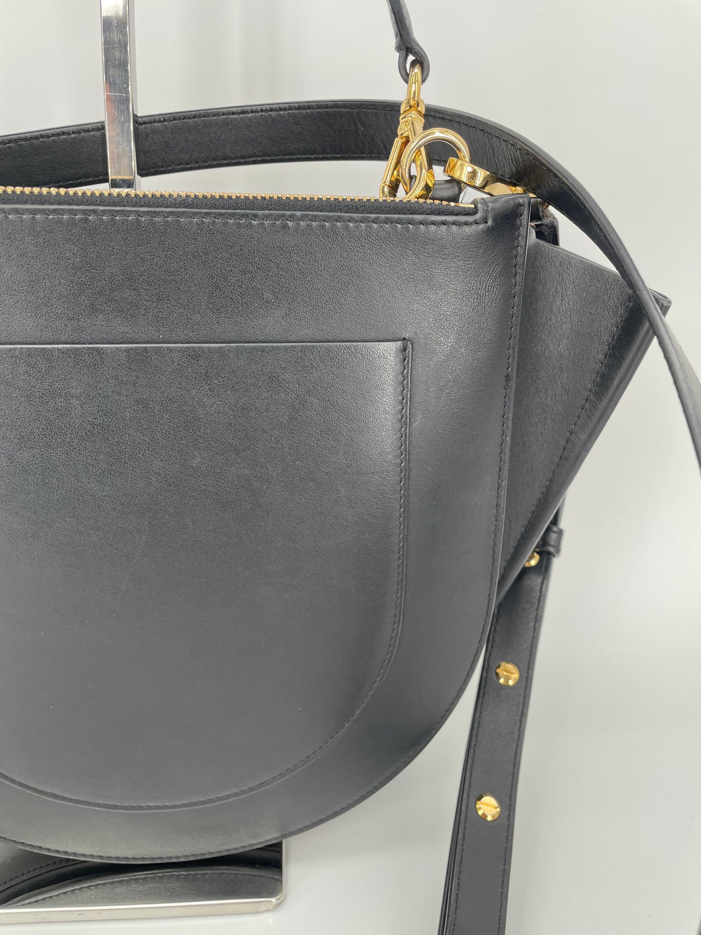 Preloved Wandler Hortensia Crossbody Bag and Top Handle Bag, Medium