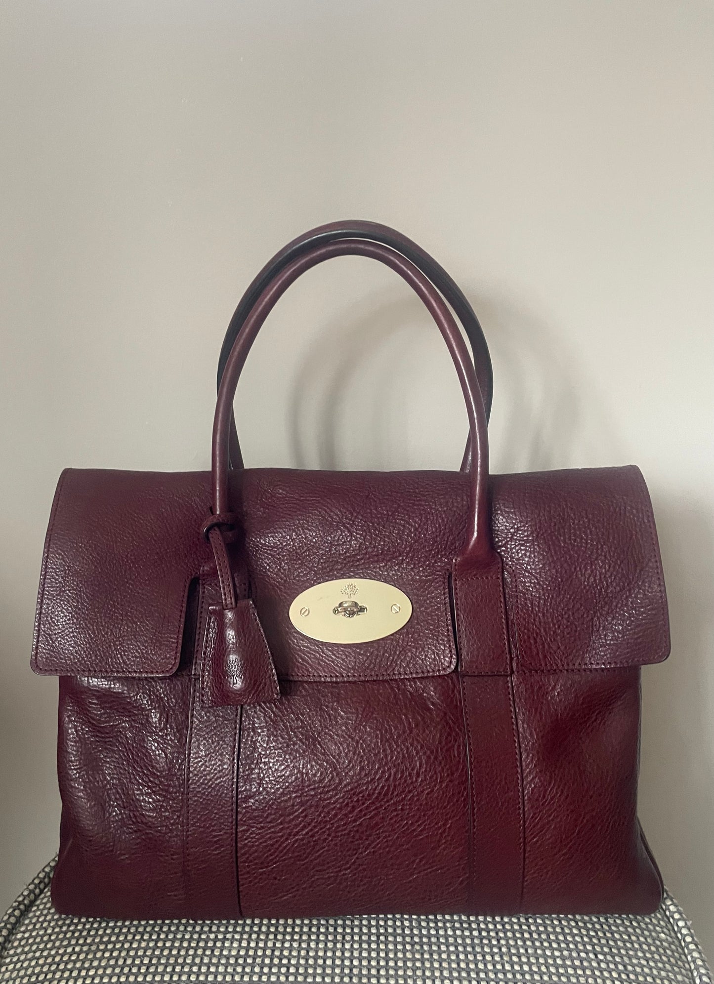 Preloved Mulberry Bayswater Tote Bag, Large