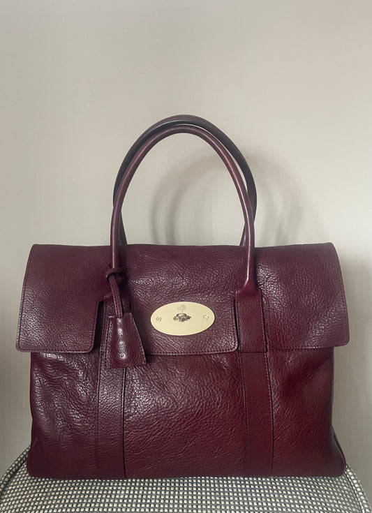 Preloved Mulberry Bayswater Tote Bag, Large