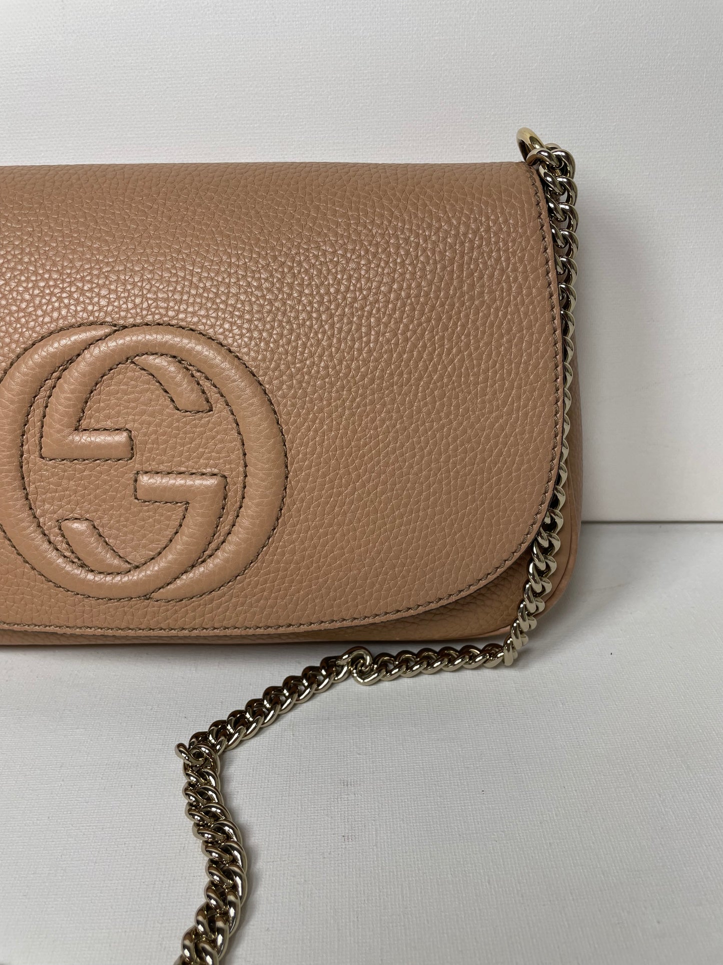 Preloved Gucci Long Soho Chain Shoulder Bag