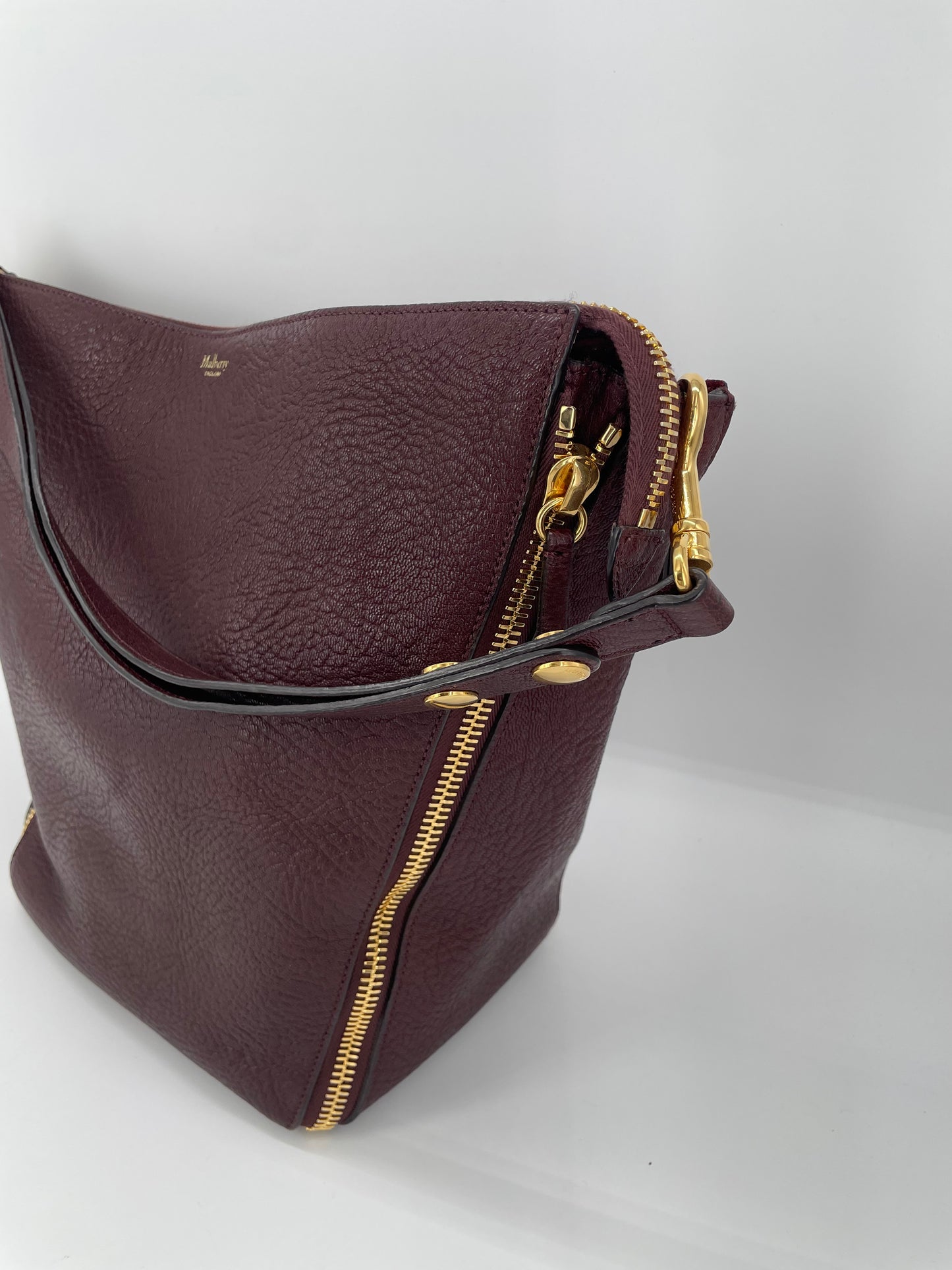 Preloved Mulberry Camden Bucket Shoulder Bag, Medium