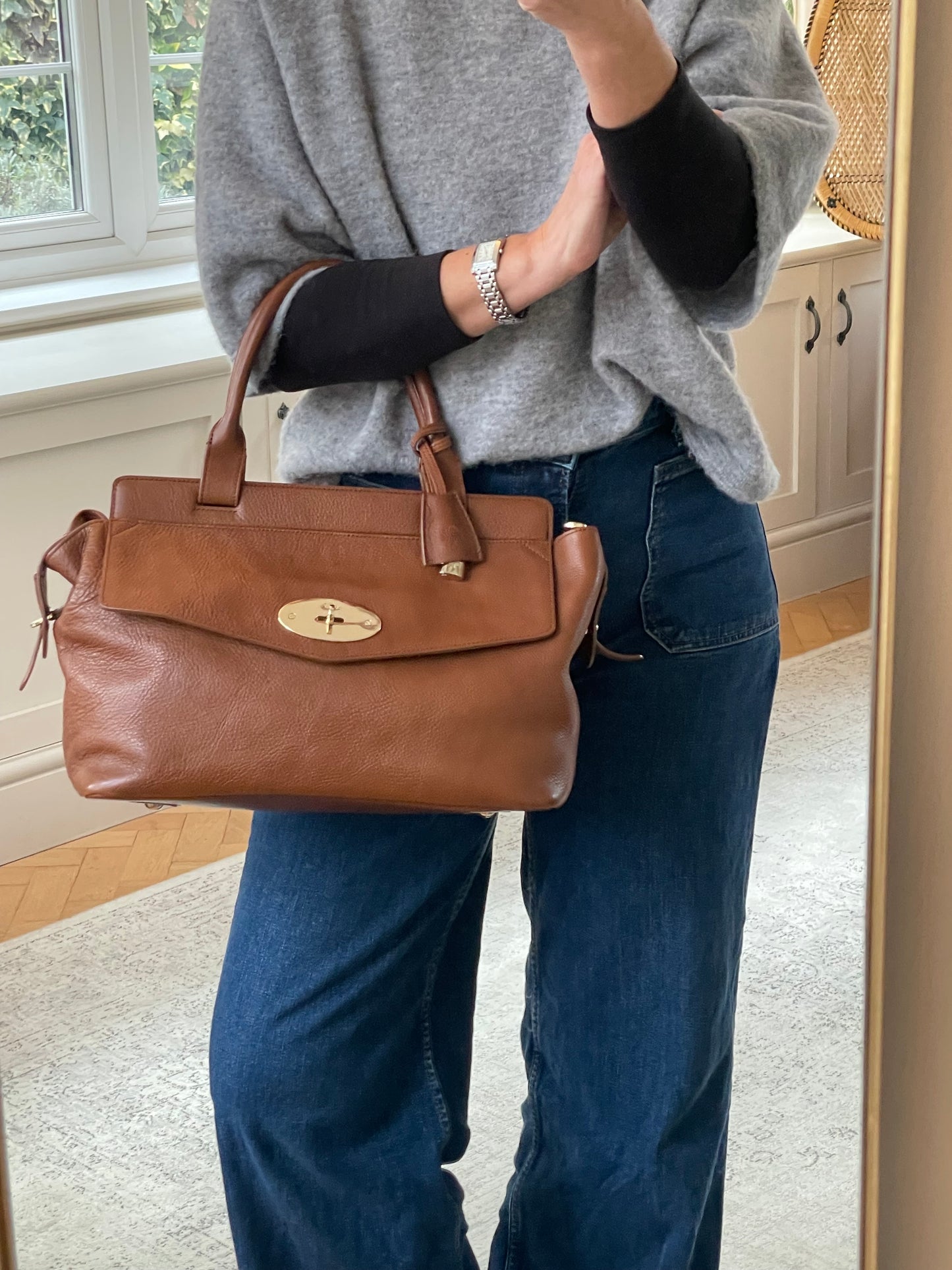 Preloved Mulberry Blenheim Tote Bag