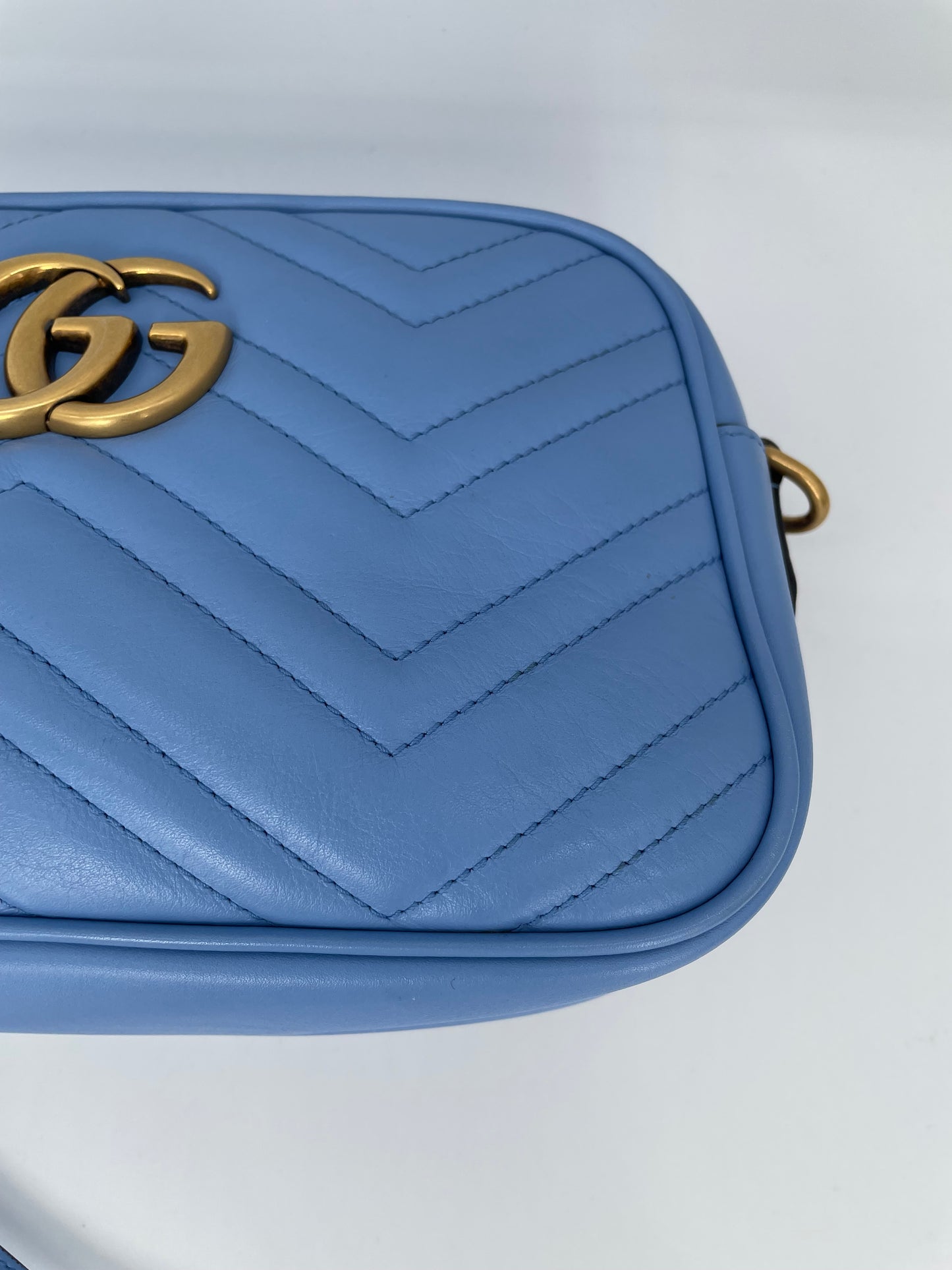 Preloved Gucci Marmont Shoulder Bag, Small