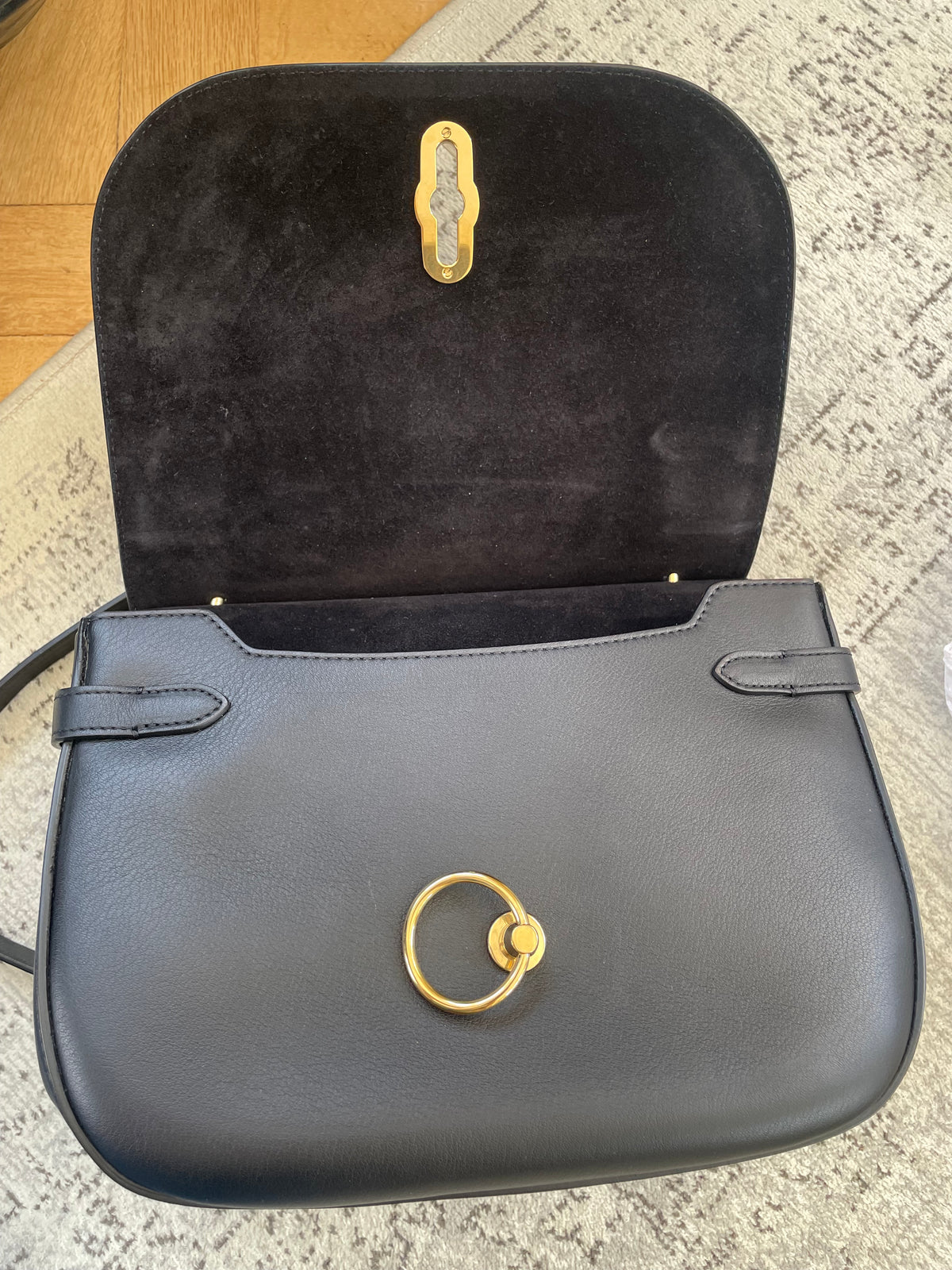 Preloved Mulberry Amberley Satchel, Medium