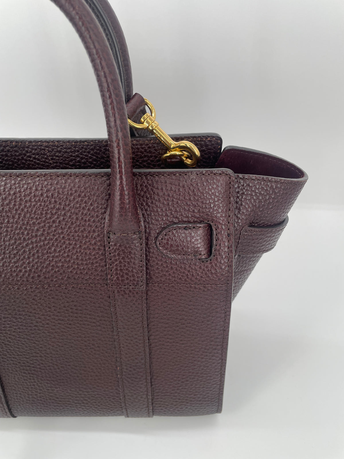 Preloved Mulberry Zipped Bayswater Crossbody Tote, Mini