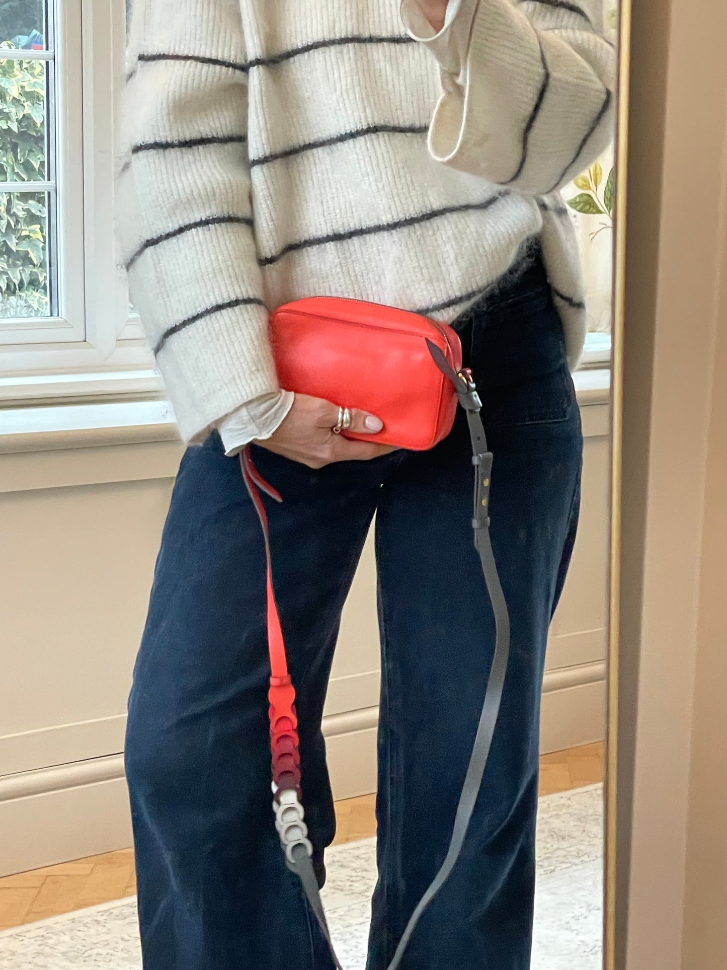 Preloved Anya Hindmarch Circle Camera Crossbody Bag