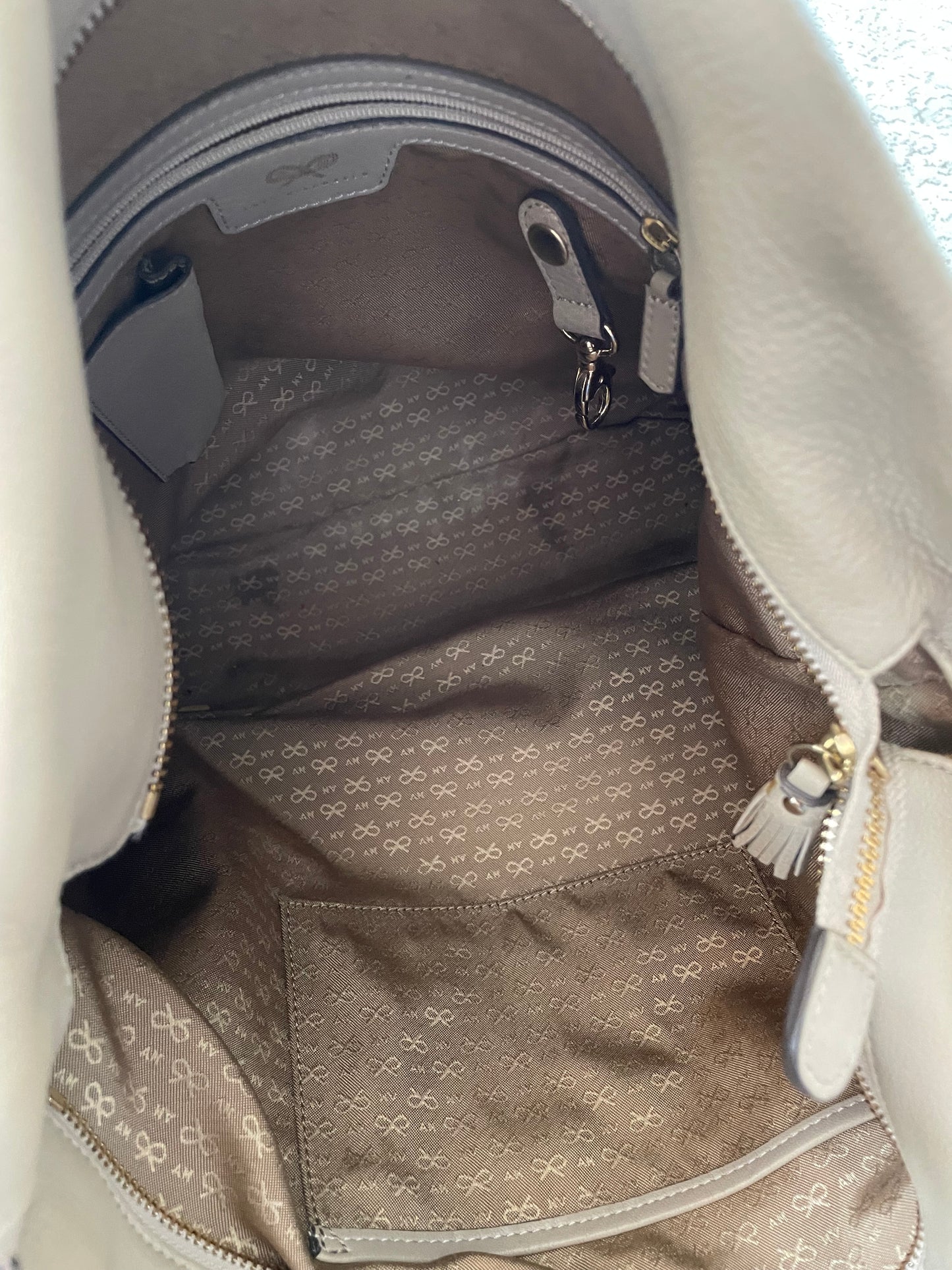 Preloved Anya Hindmarch Top Handle Shoulder Bag