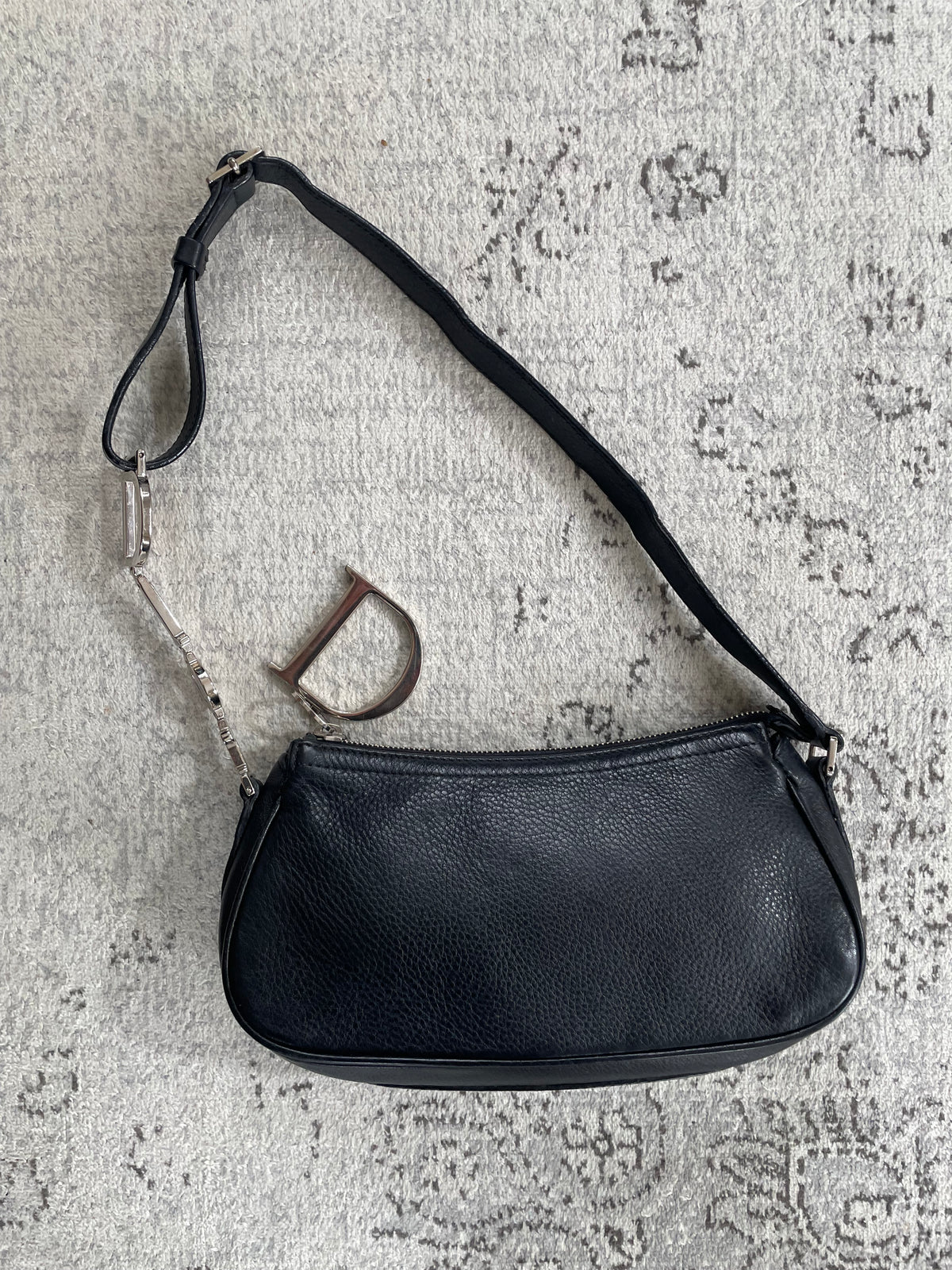 Preloved Christian Dior D-Charm Pochette Shoulder Bag