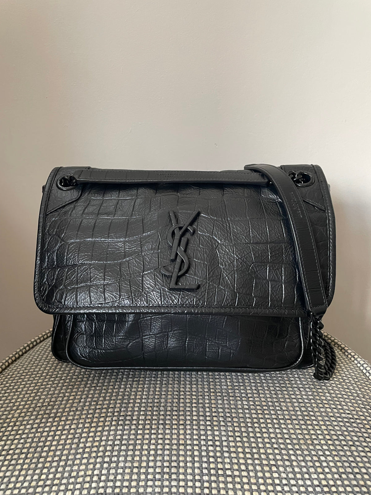 Preloved Saint Laurent Niki Shoulder Bag, Medium