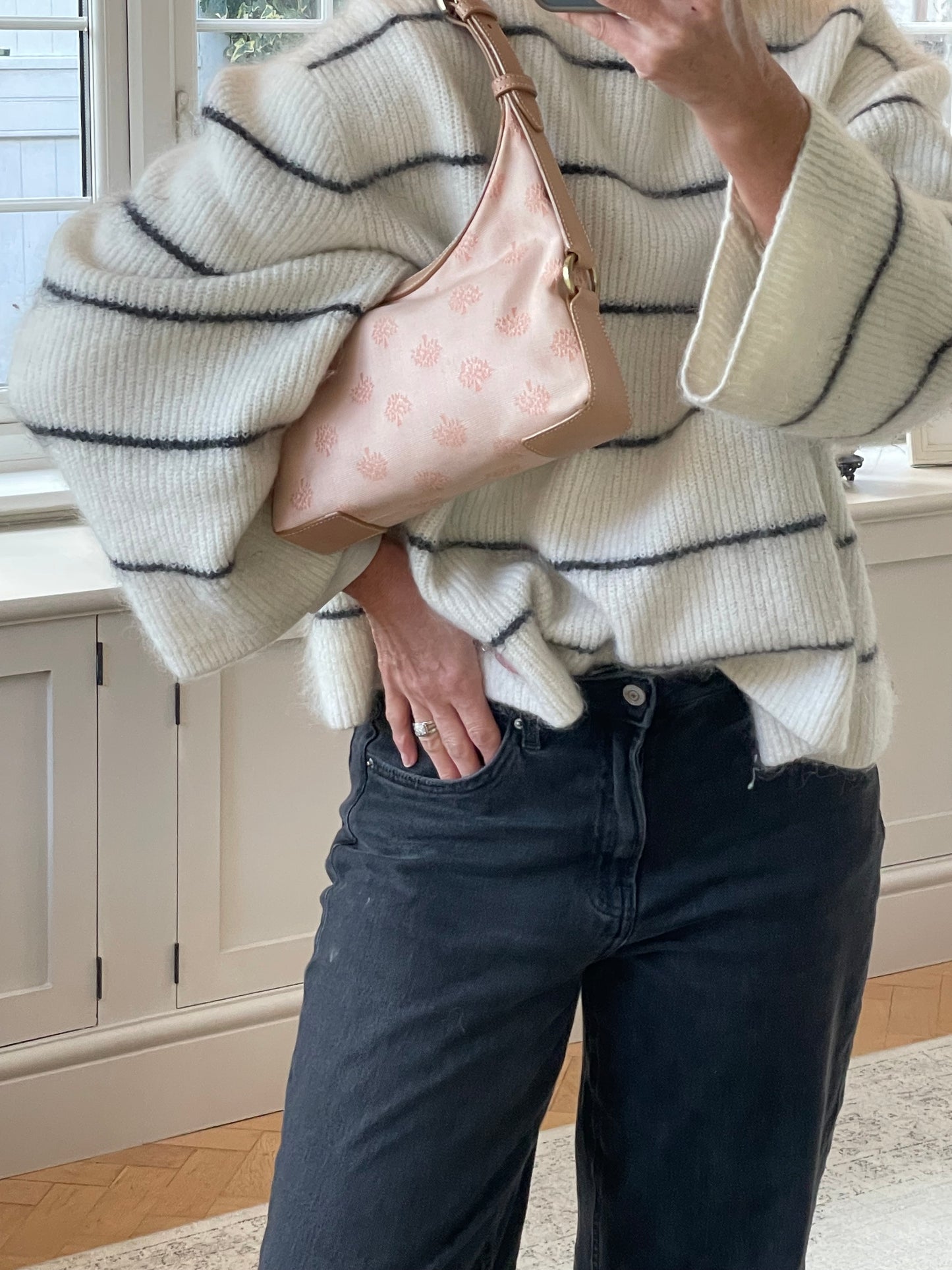 Preloved Mulberry, Vintage Jacquard Shoulder bag