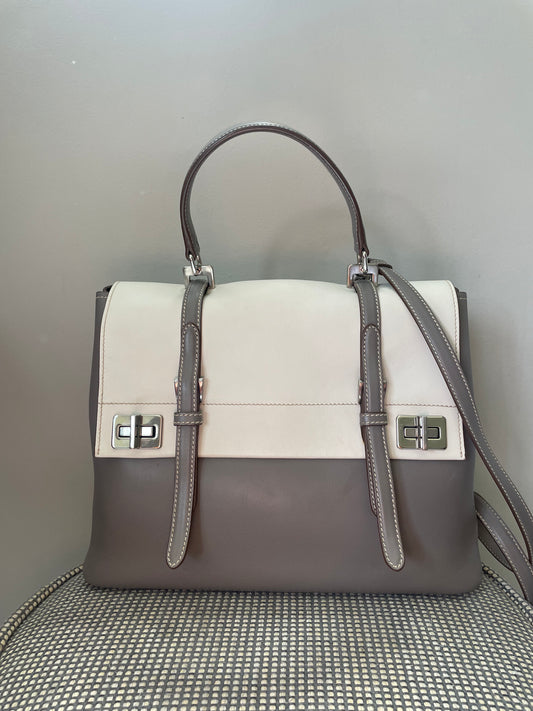 Preloved Prada City Two Way Satchel Bag