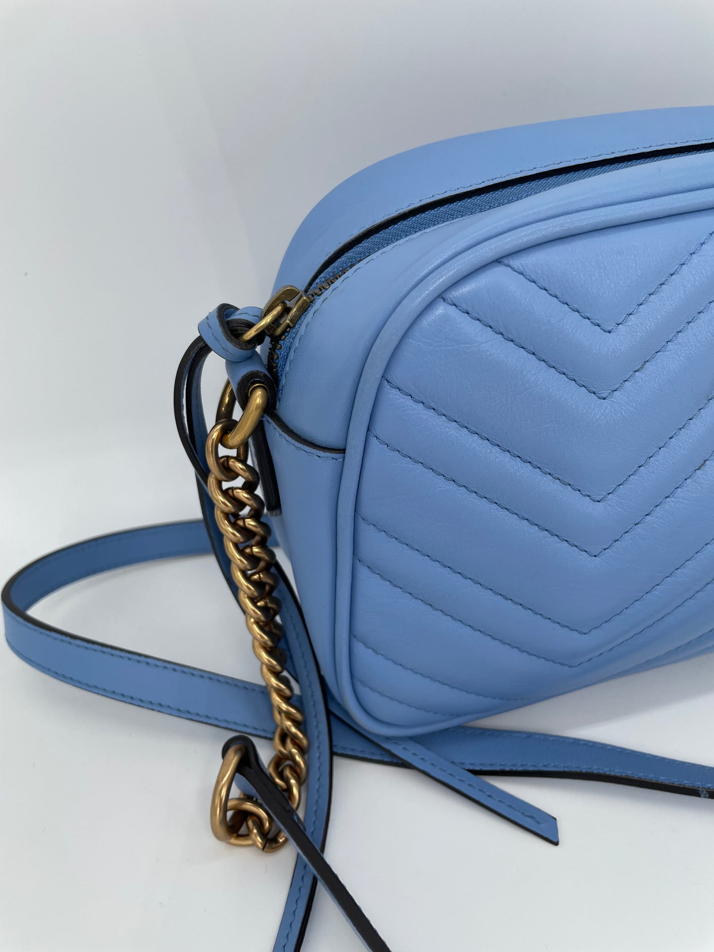 Preloved Gucci Marmont Shoulder Bag, Small
