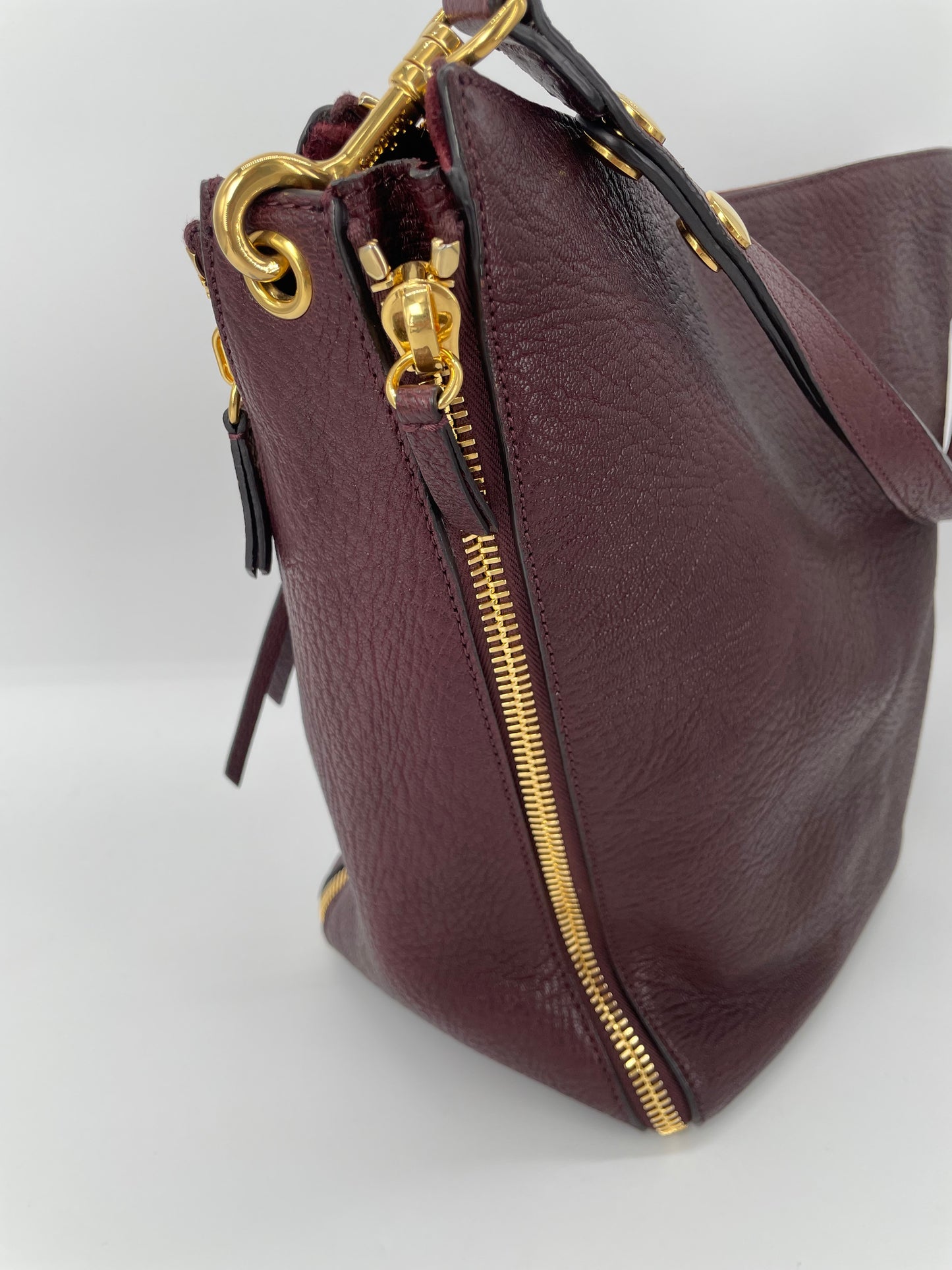 Preloved Mulberry Camden Bucket Shoulder Bag, Medium