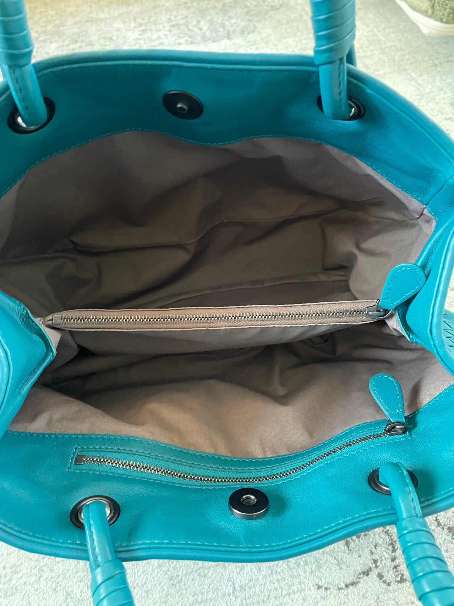 Preloved Bottega Veneta Top Handle Tote Bag