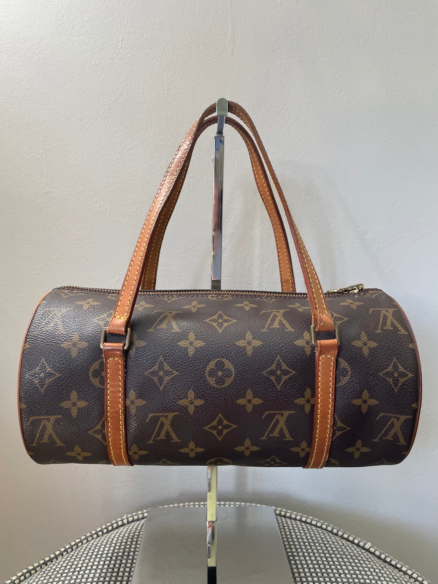 Preloved Vintage Louis Vuitton Monogram Papillon Bag, 26