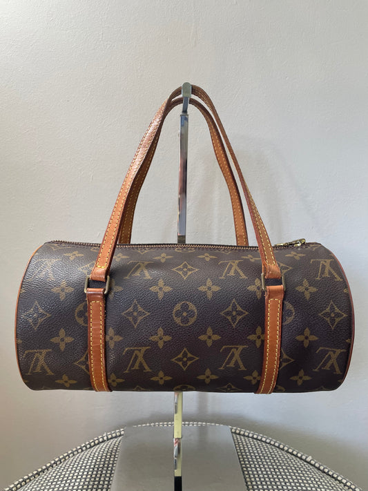 Preloved Vintage Louis Vuitton Monogram Papillon Bag, 26