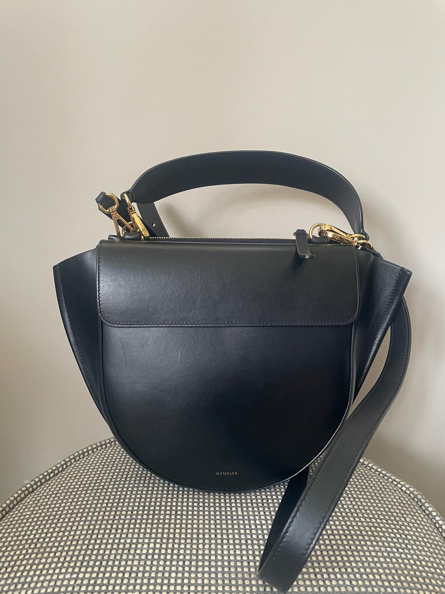 Preloved Wandler Hortensia Crossbody Bag and Top Handle Bag, Medium